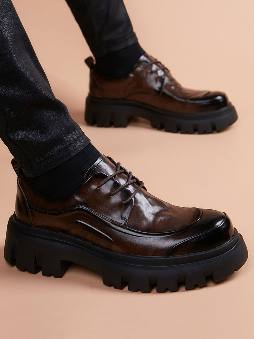 Handcrafted genuine leather shoes product view