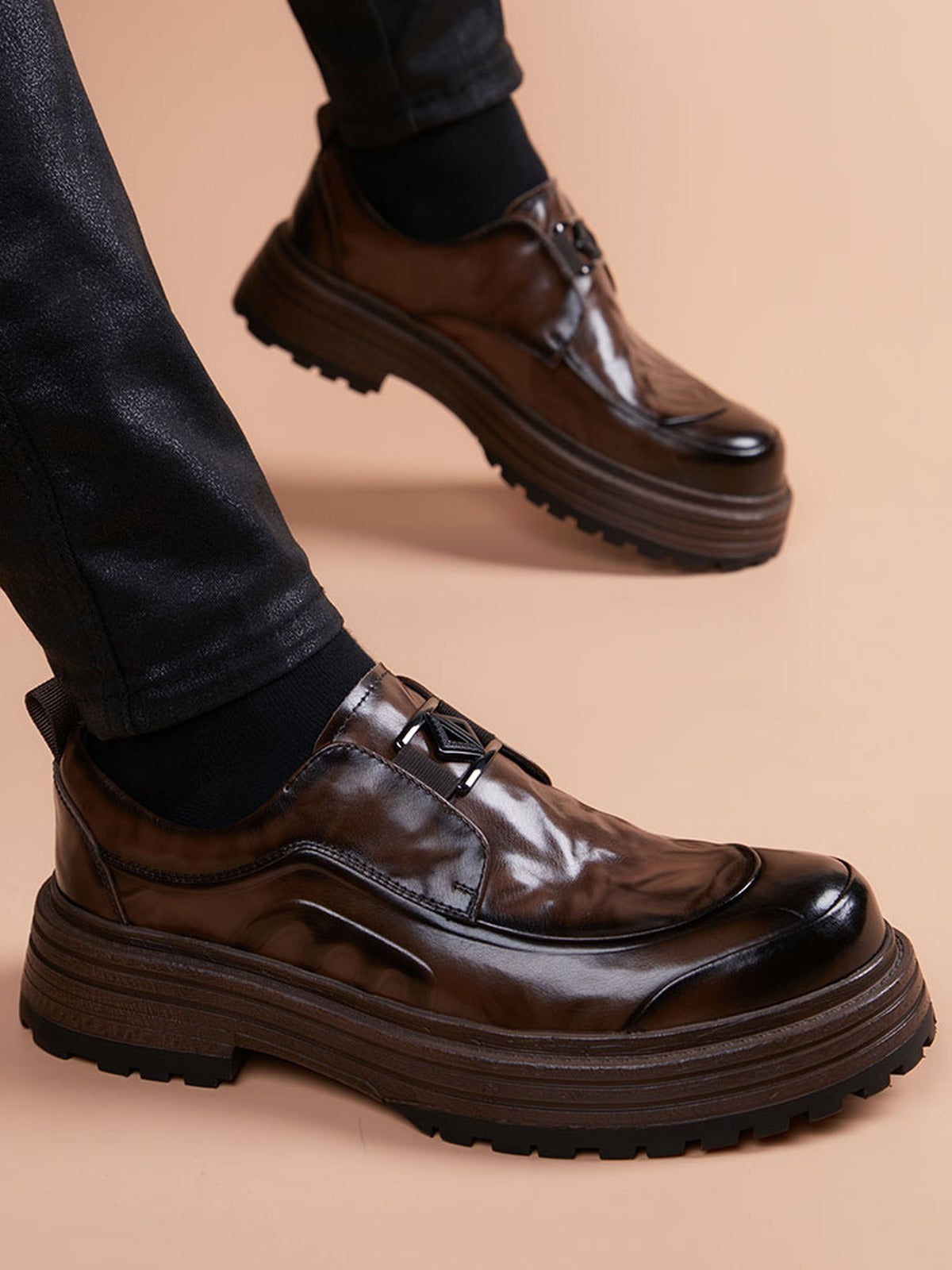 Handcrafted genuine leather shoes product view