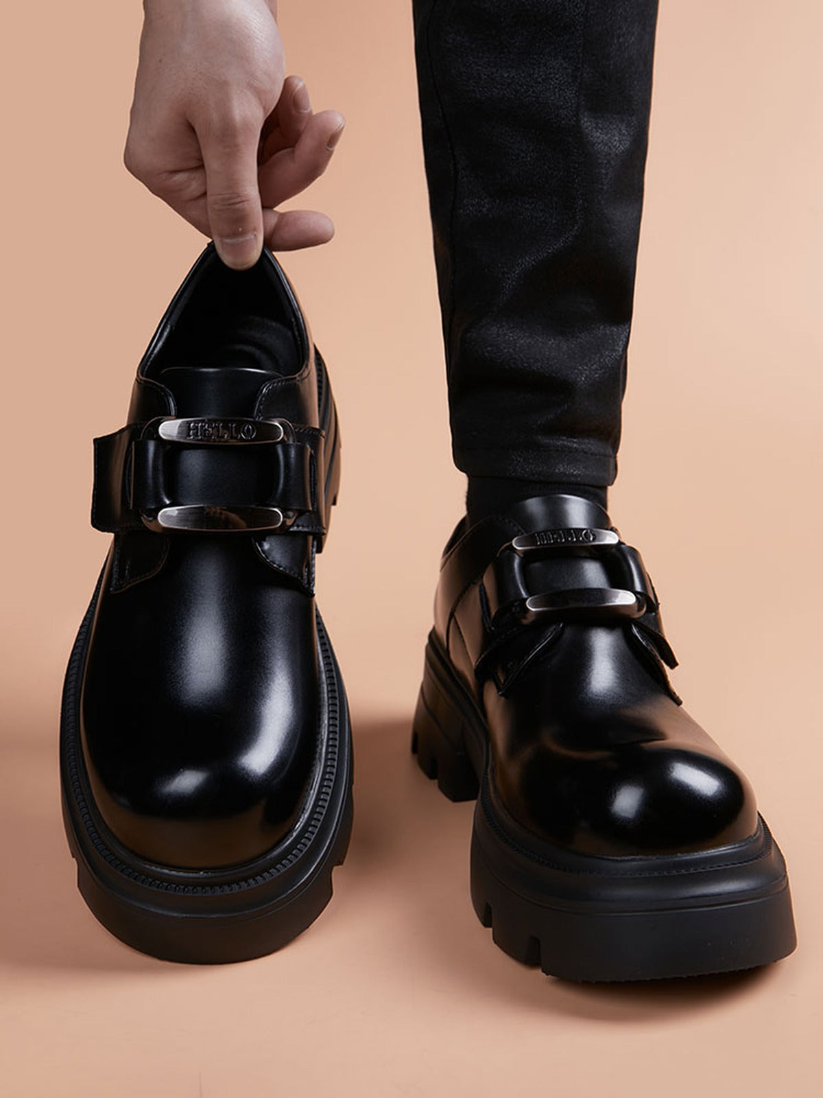 Handcrafted genuine leather shoes product view