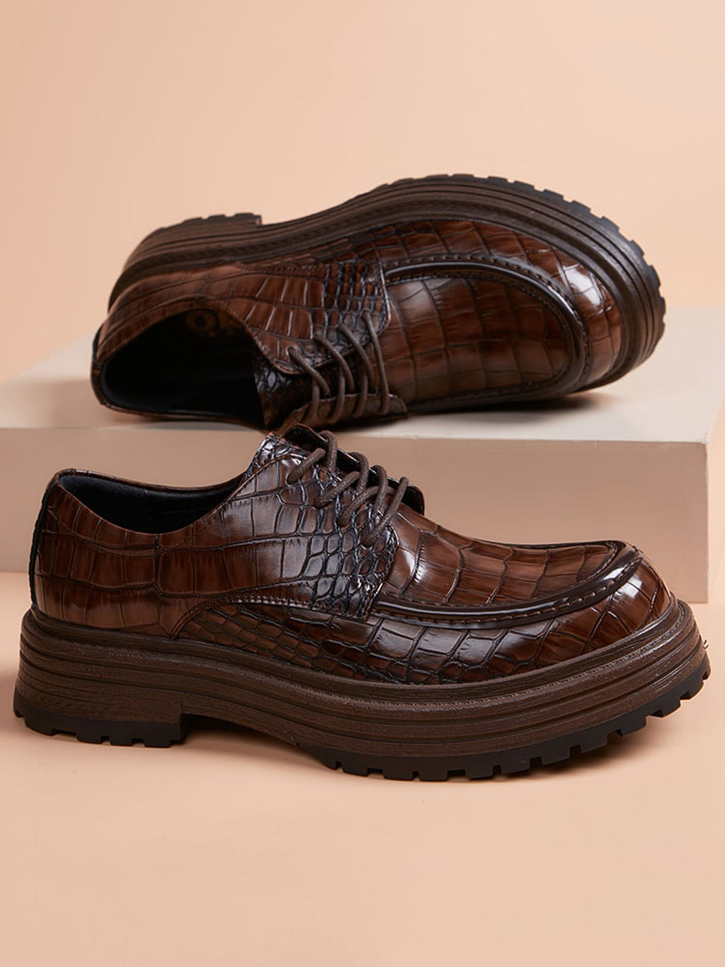 Handcrafted genuine leather shoes product view