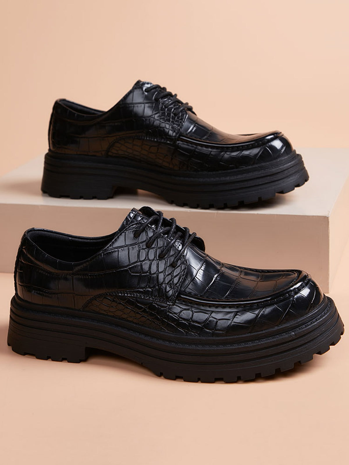 Handcrafted genuine leather shoes product view