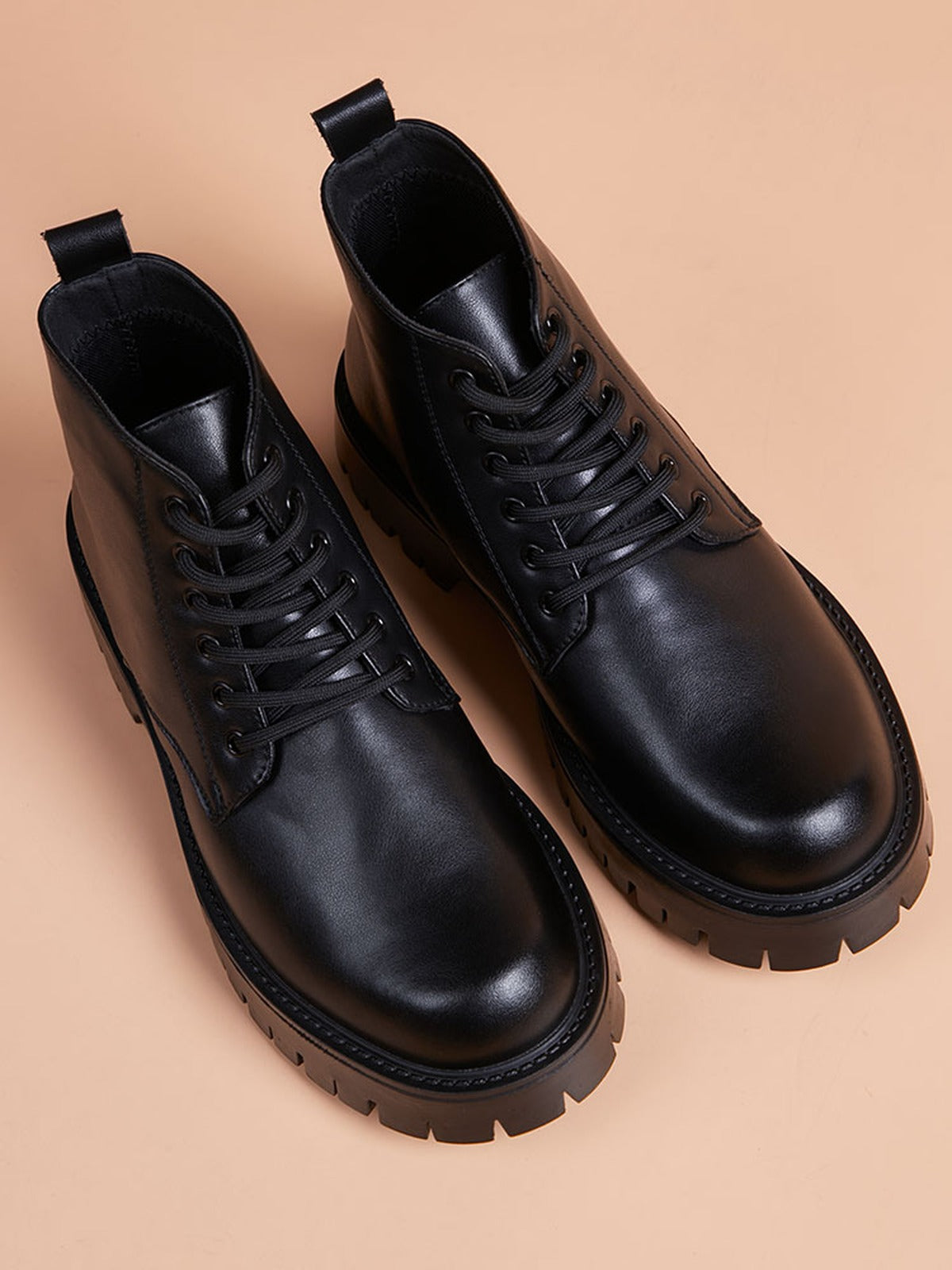 Handcrafted Genuine Leather Men's Boots - product view 5