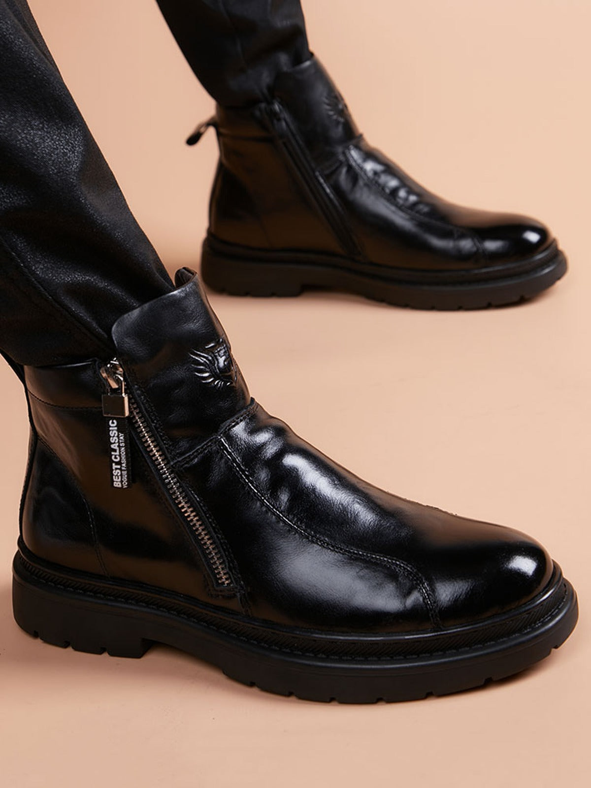 Handcrafted genuine leather shoes product view