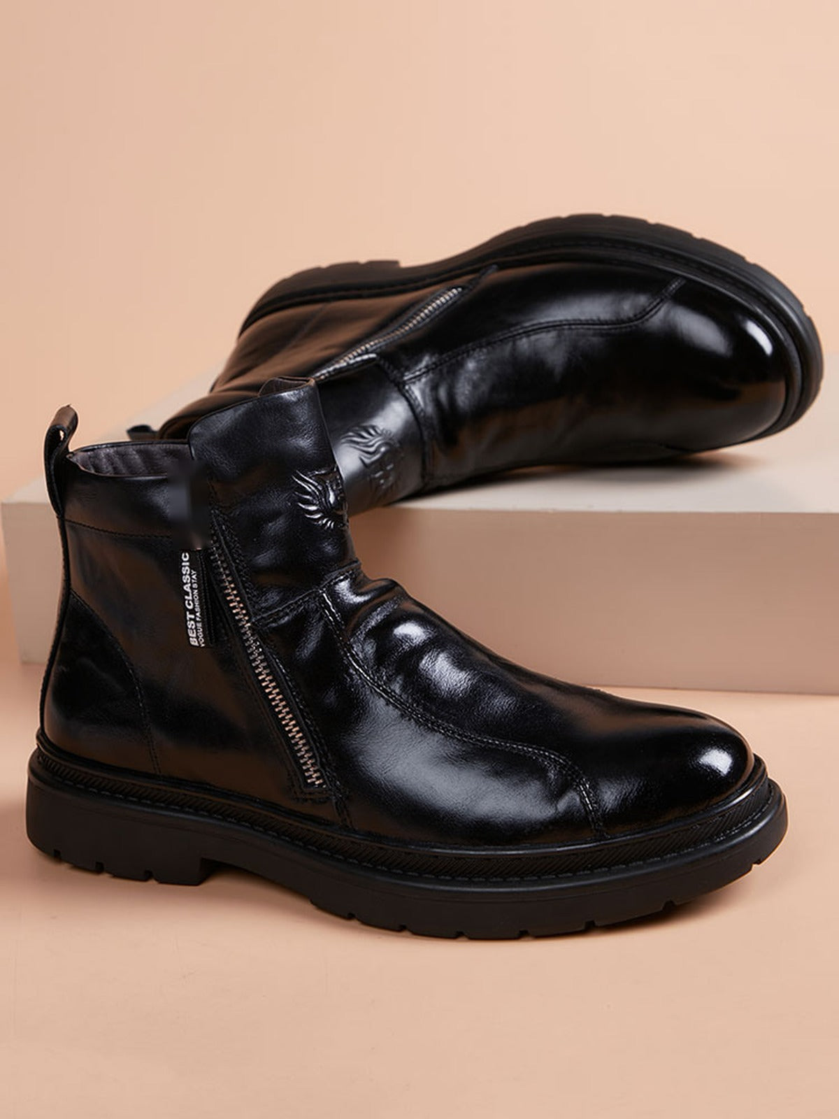 Handcrafted genuine leather shoes product view