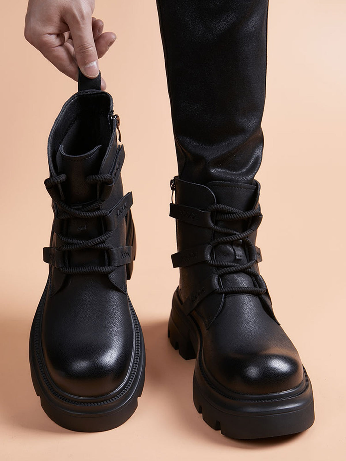 Handcrafted genuine leather shoes product view