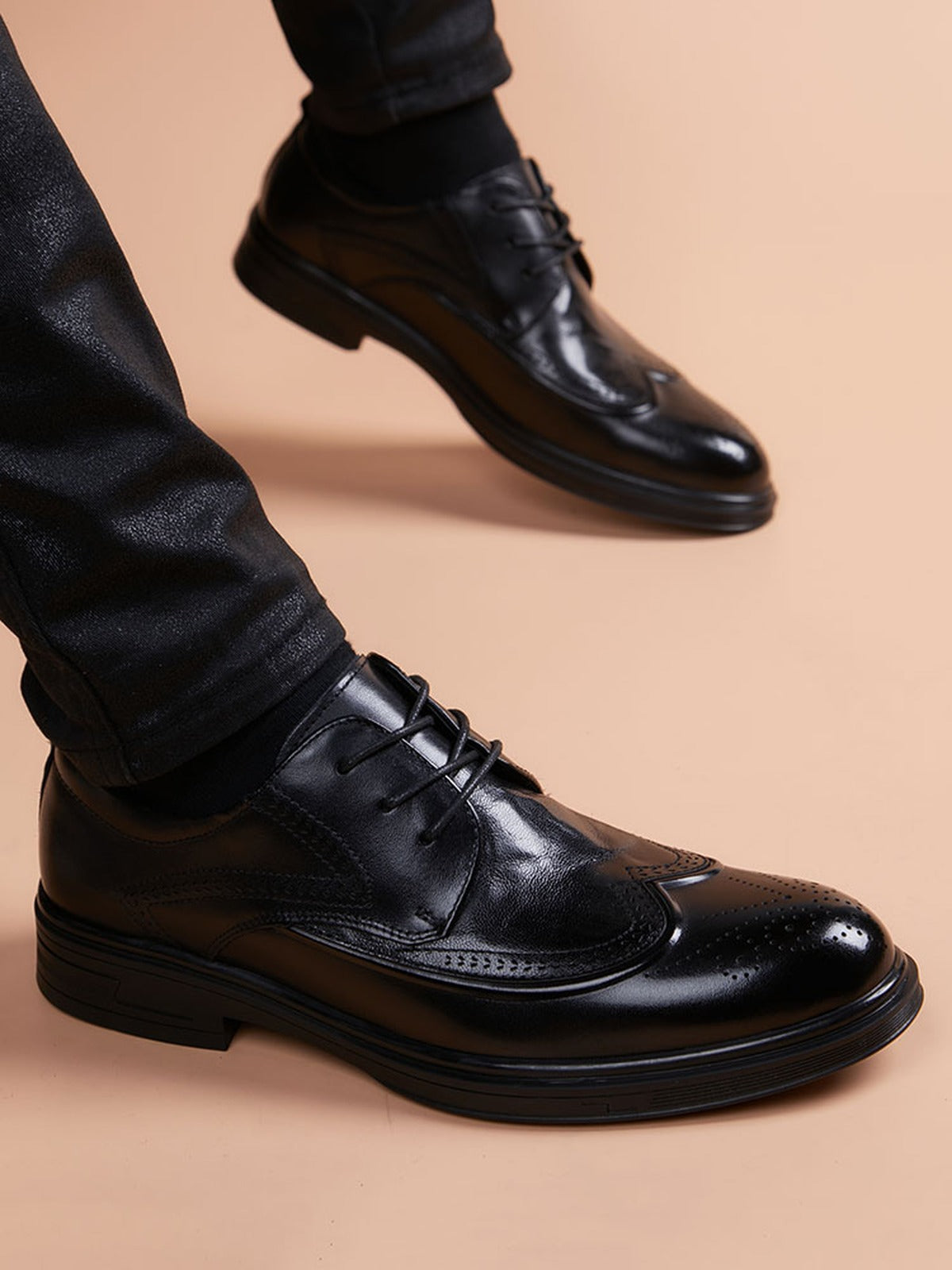 Handcrafted genuine leather shoes product view
