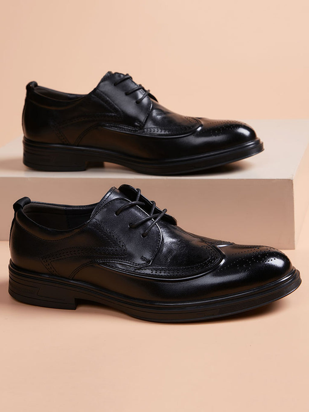 Handcrafted genuine leather shoes product view