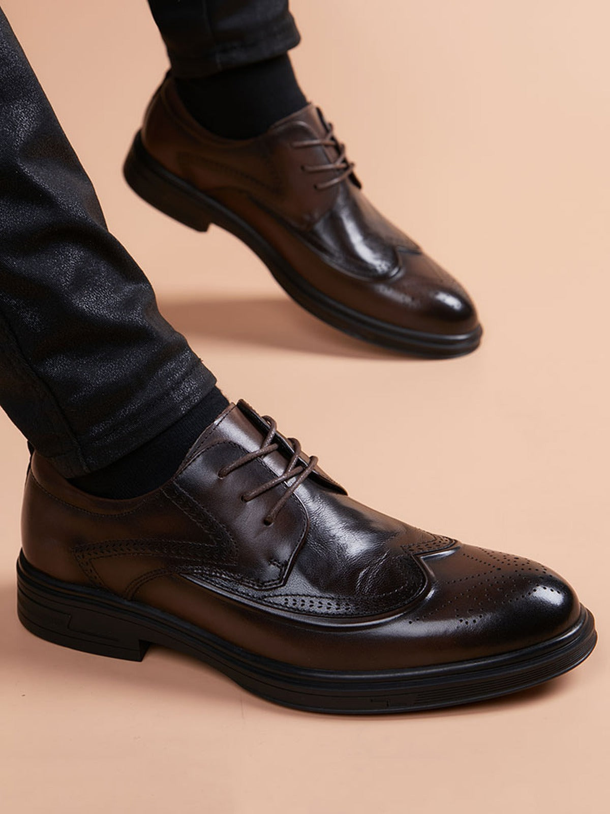 Handcrafted genuine leather shoes product view