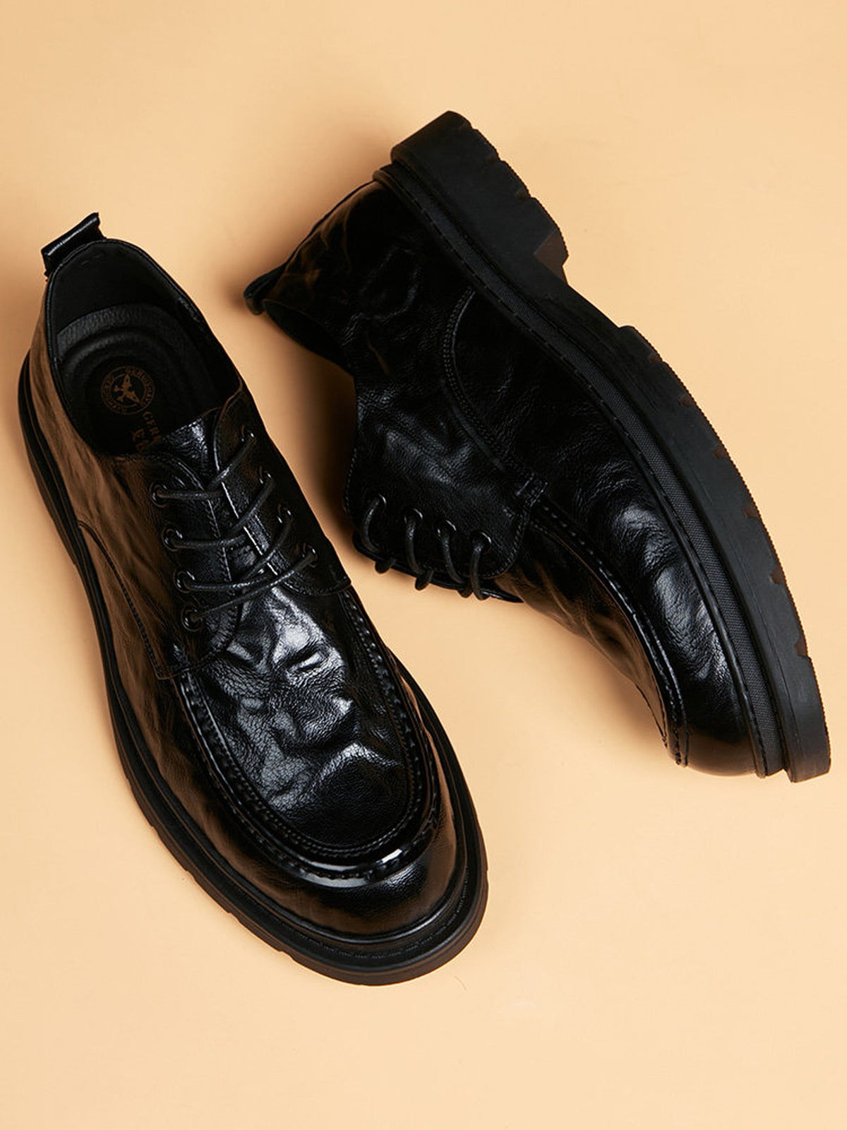 Handcrafted genuine leather shoes product view