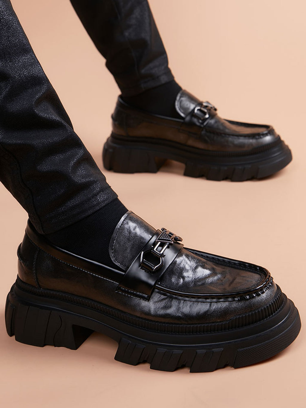 Handcrafted genuine leather shoes product view