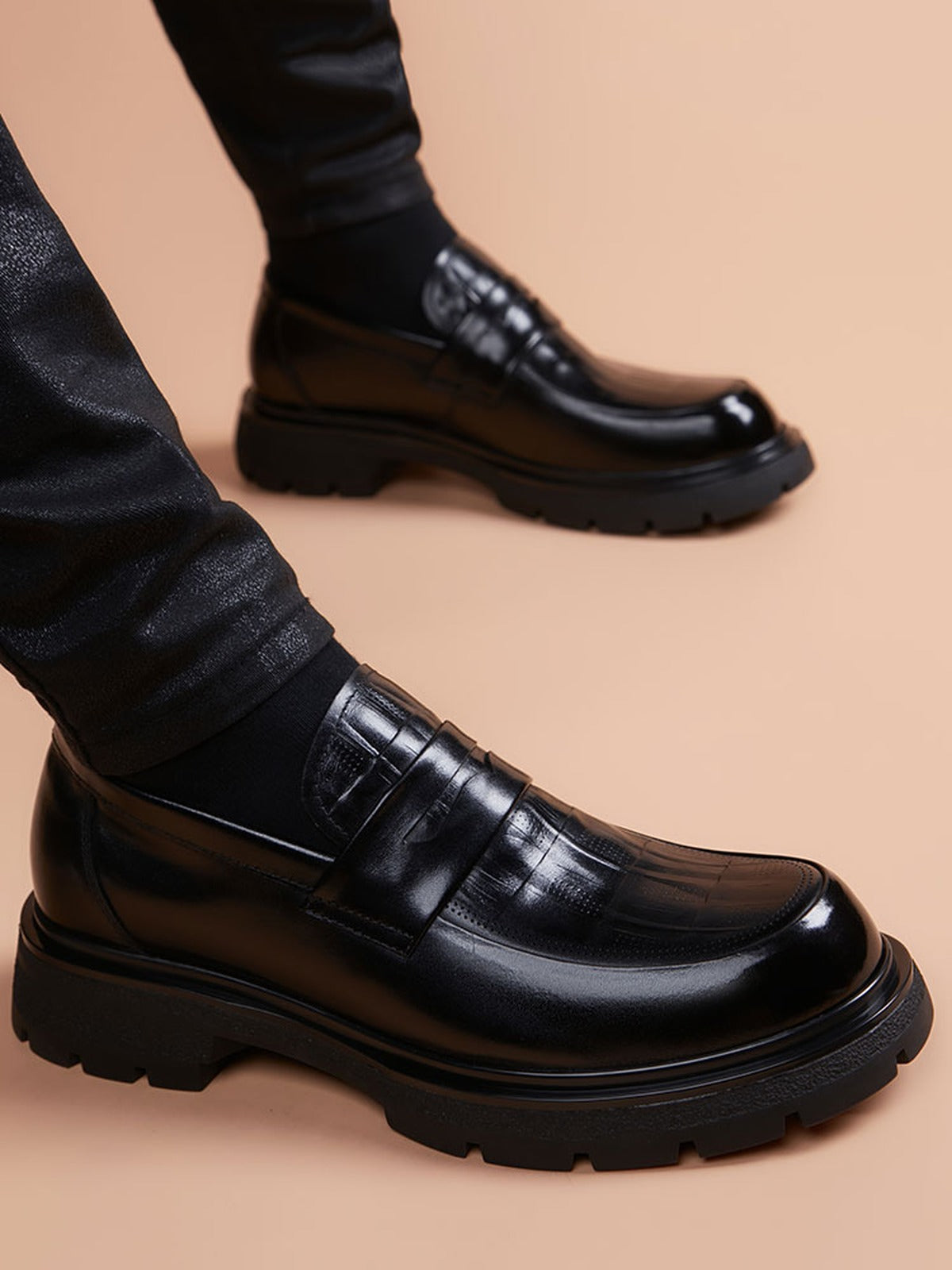 Handcrafted genuine leather shoes product view