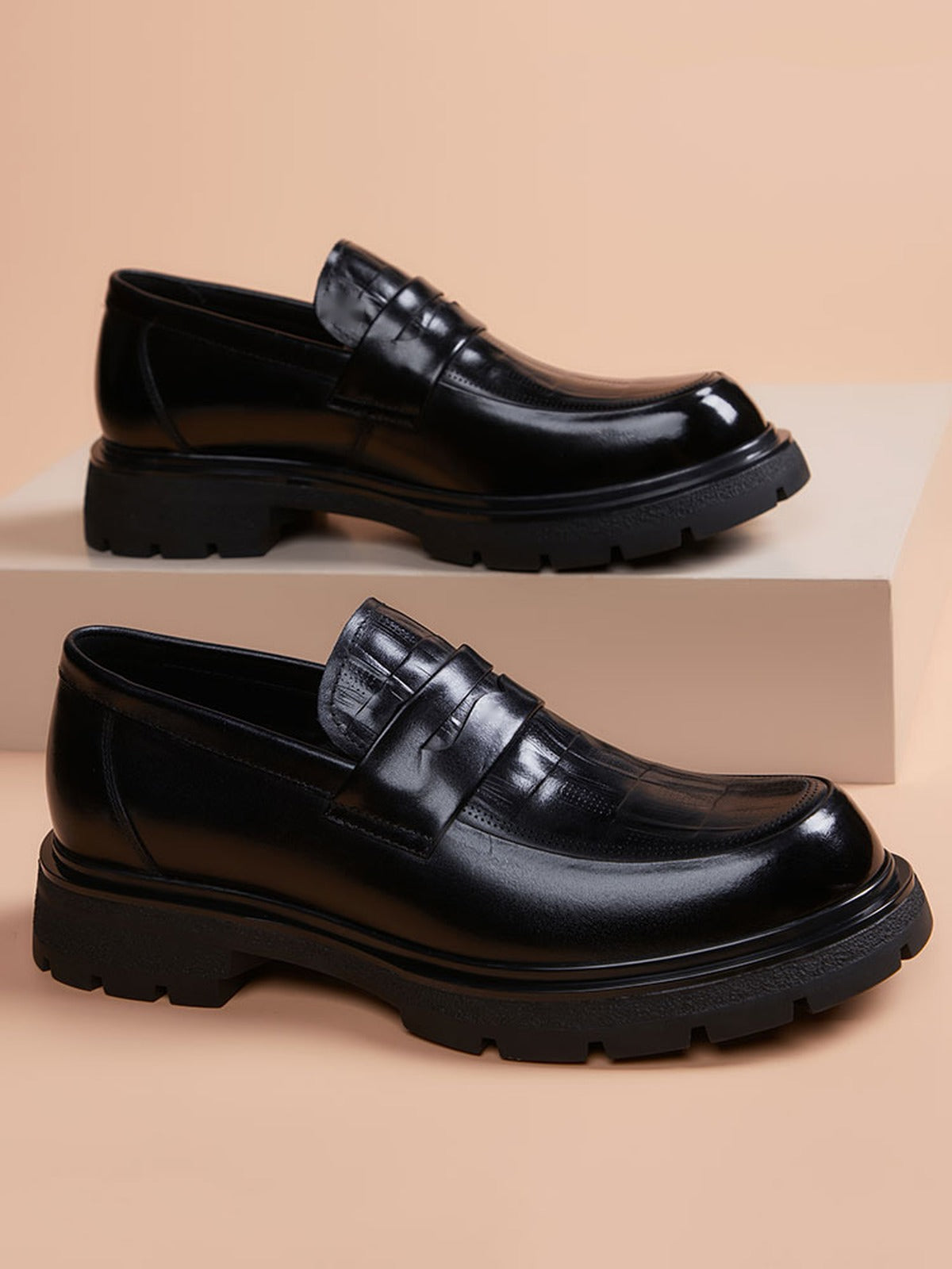 Handcrafted genuine leather shoes product view