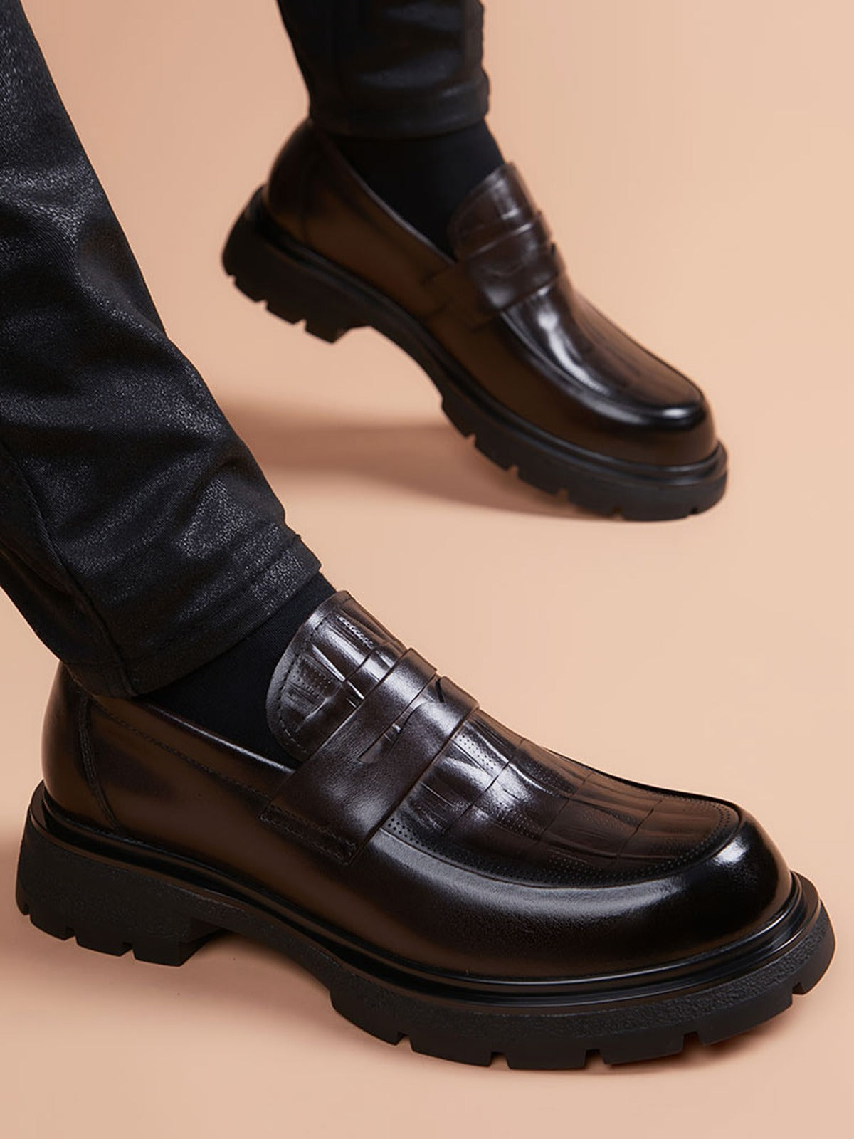 Handcrafted genuine leather shoes product view