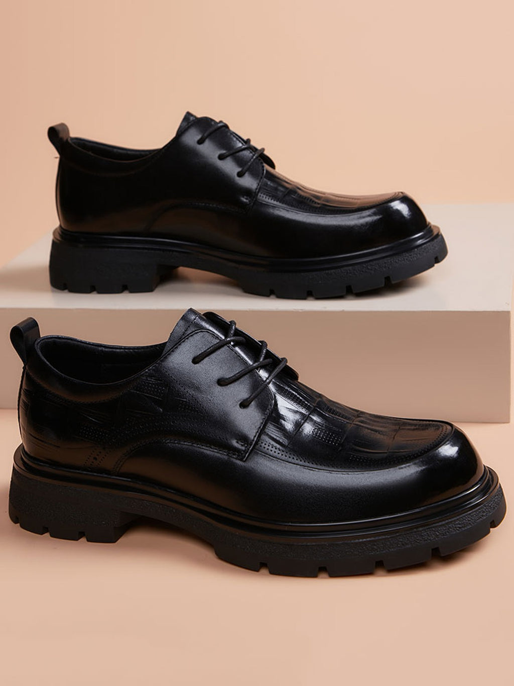 Handcrafted genuine leather shoes product view