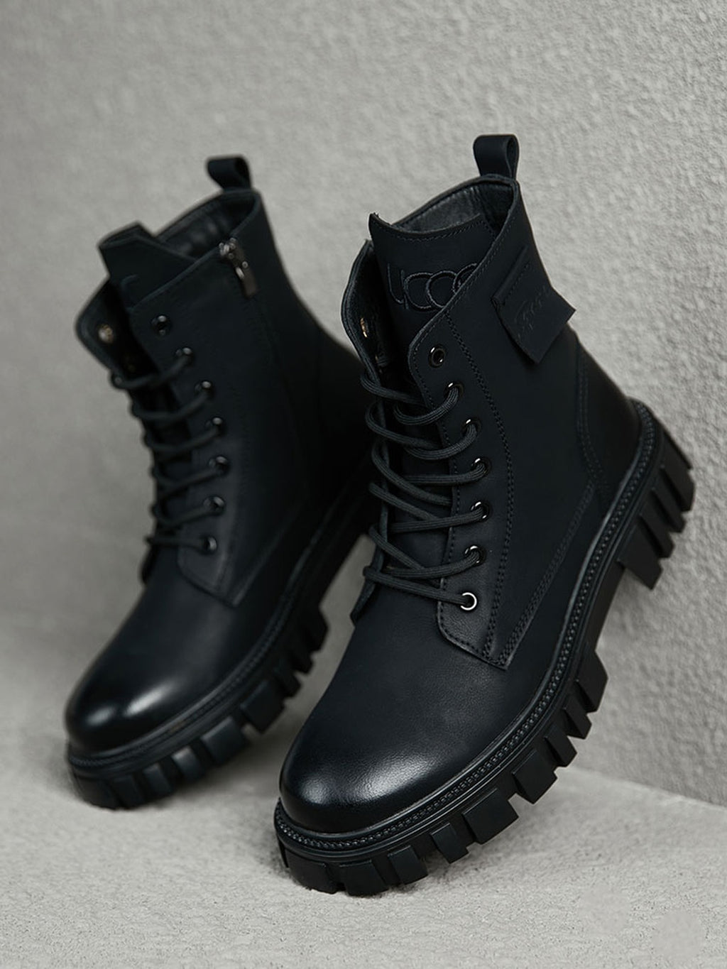 Handcrafted Genuine Leather Men's Boots - product view 5