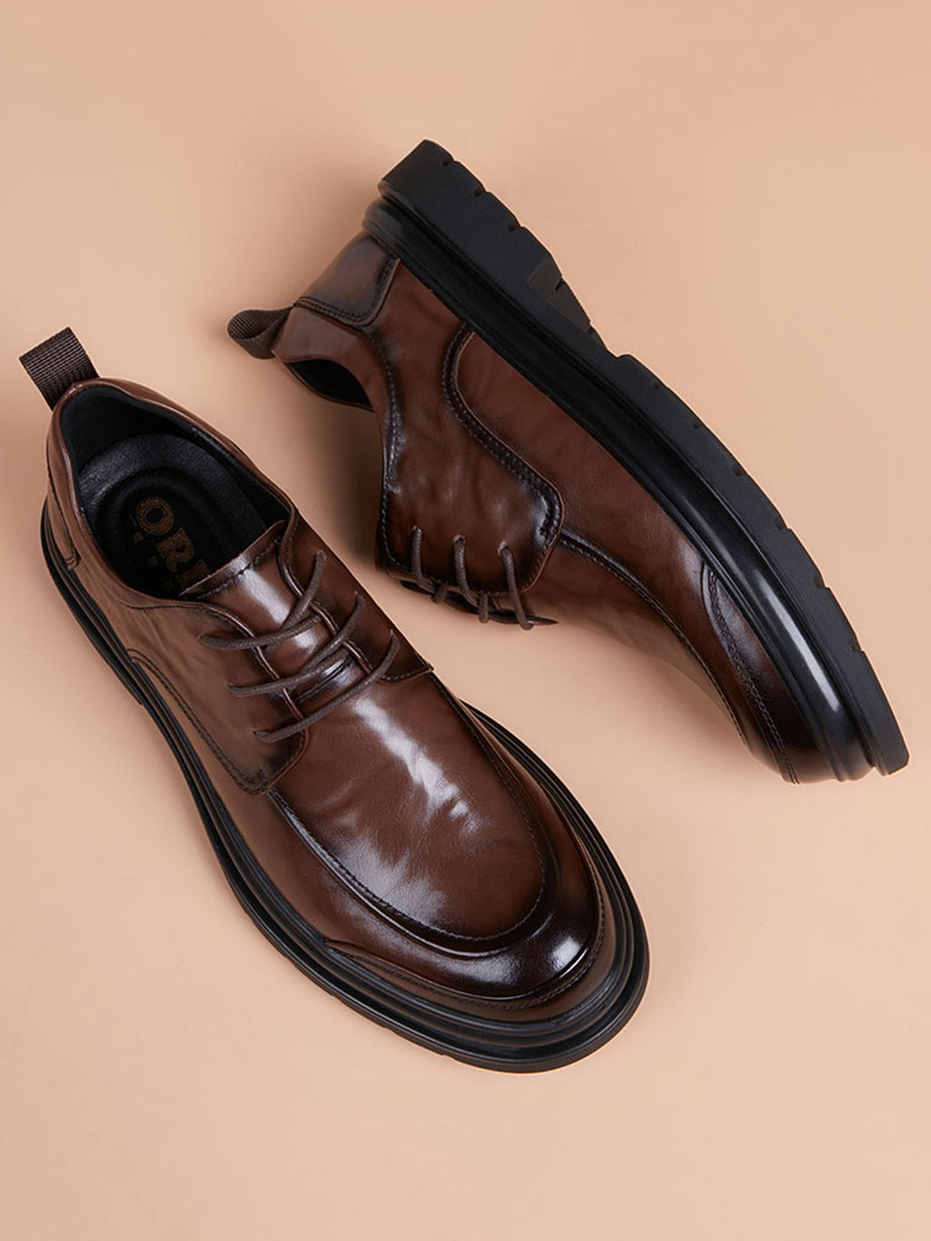 Handcrafted genuine leather shoes product view
