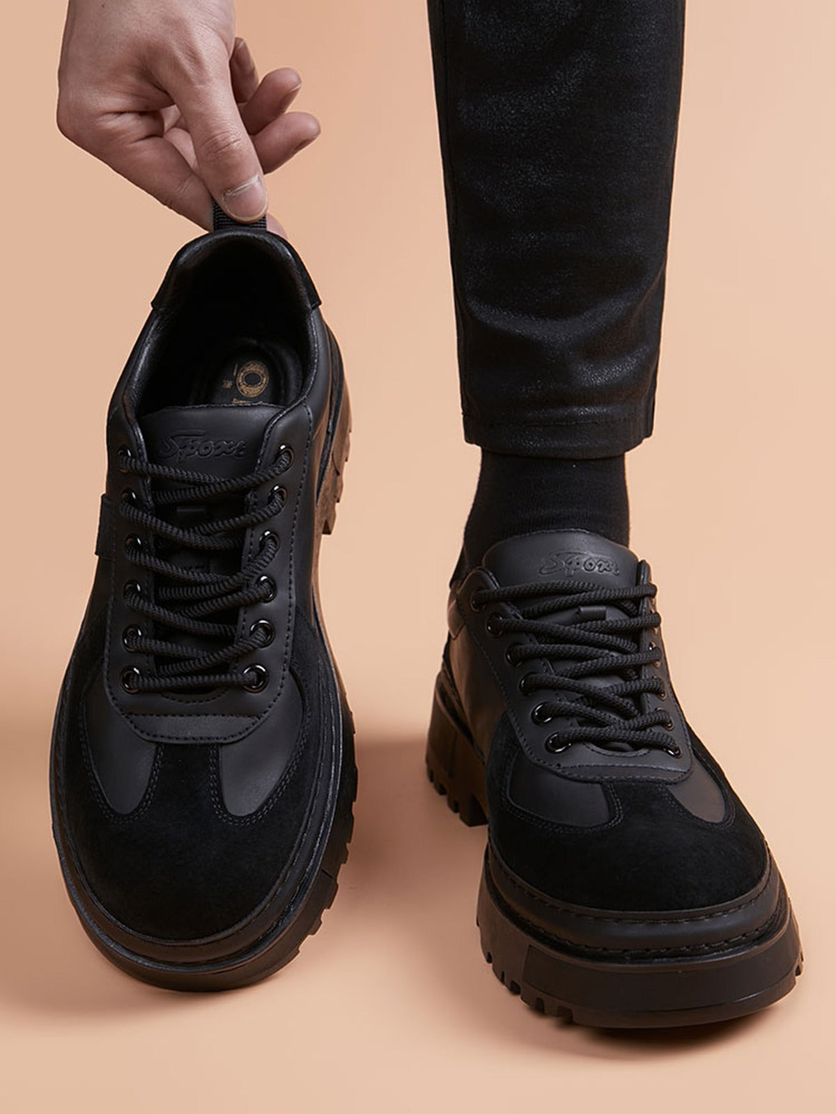 Handcrafted genuine leather shoes product view