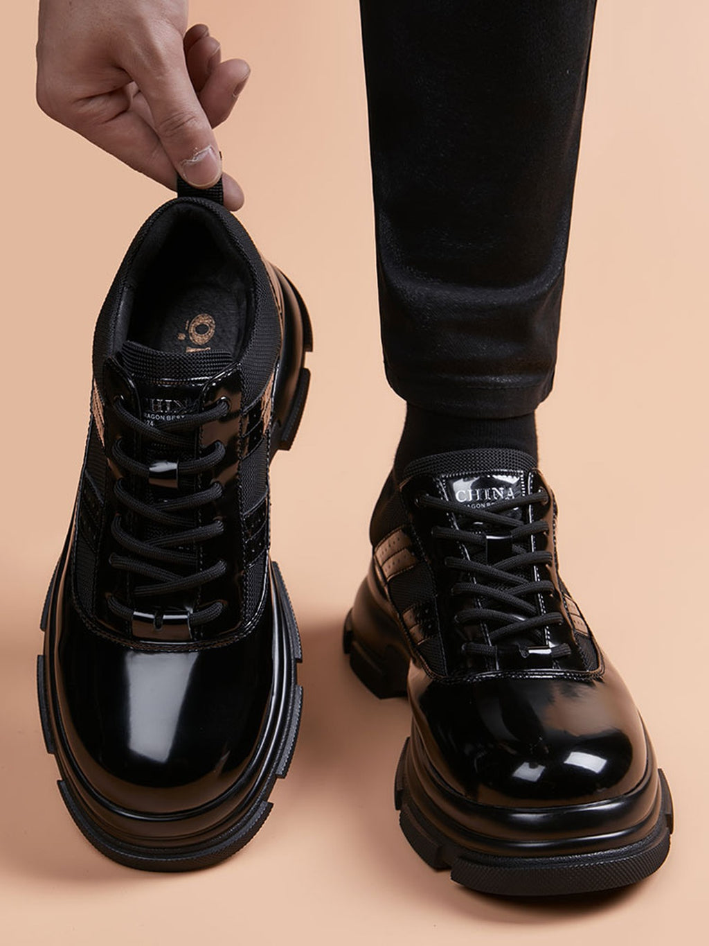 Handcrafted genuine leather shoes product view