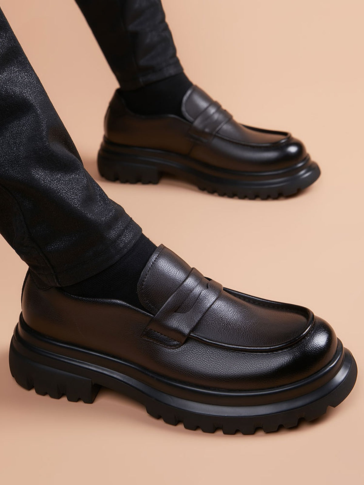 Handcrafted genuine leather shoes product view