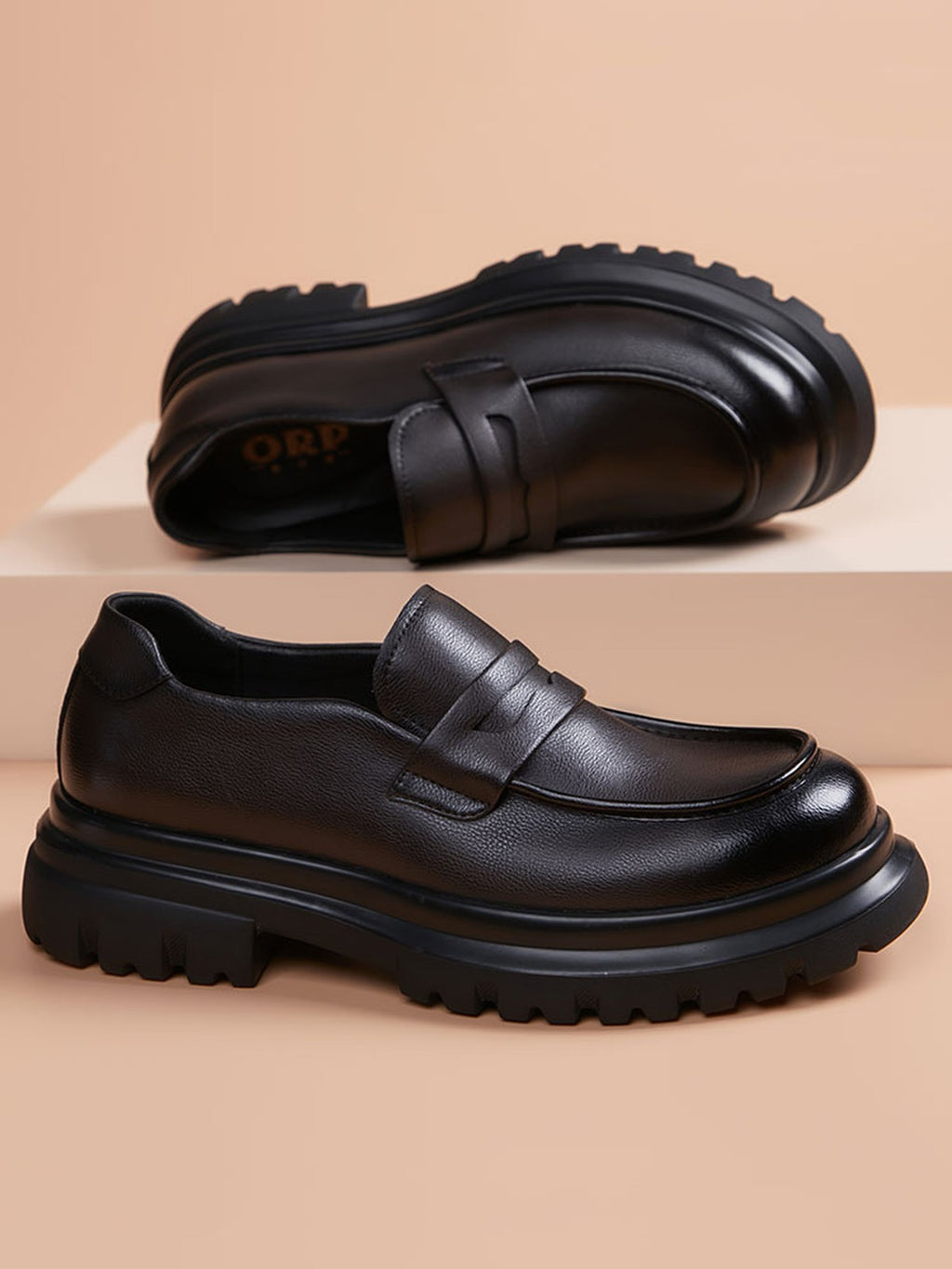 Handcrafted genuine leather shoes product view