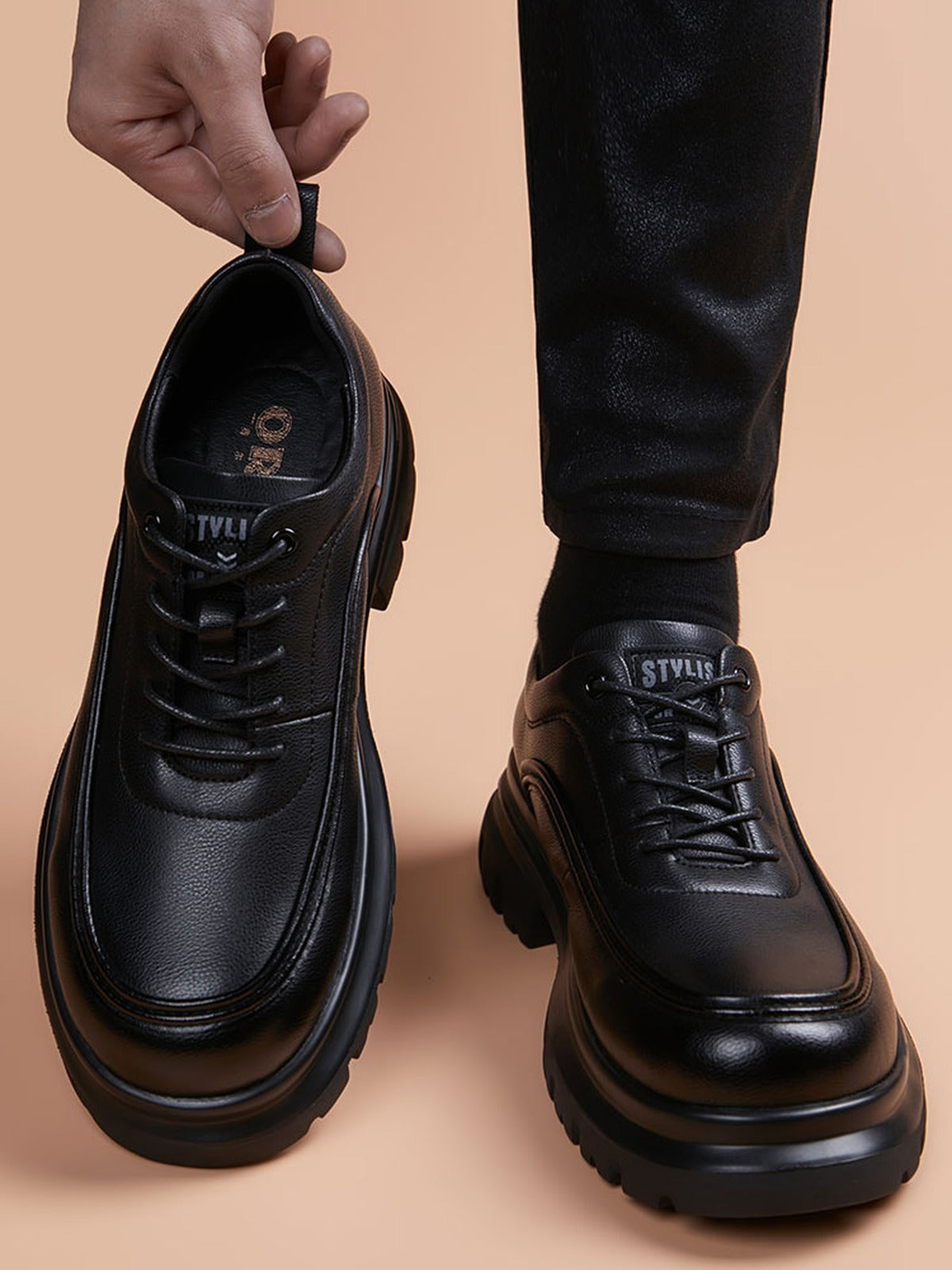 Handcrafted genuine leather shoes product view