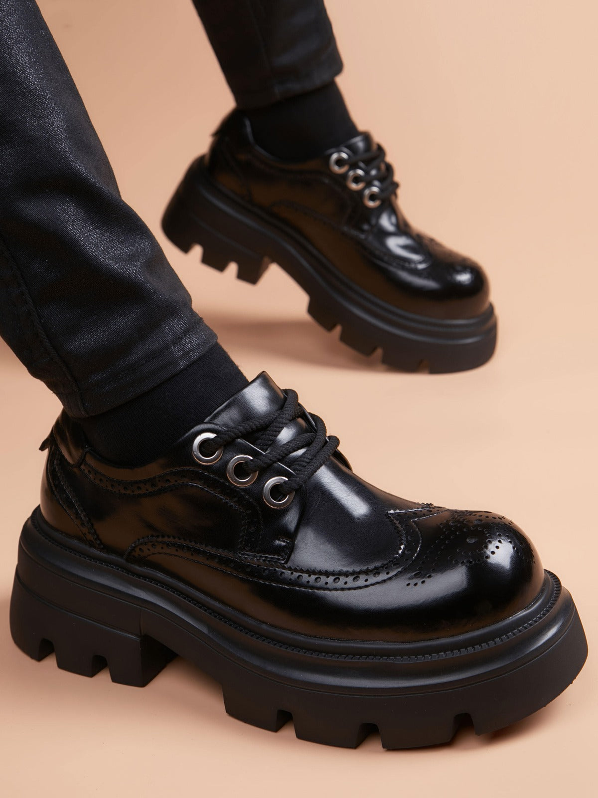 Handcrafted genuine leather shoes product view