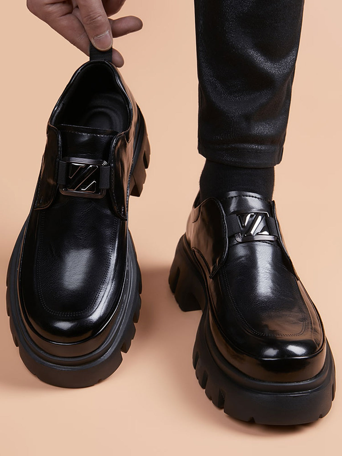Handcrafted genuine leather shoes product view