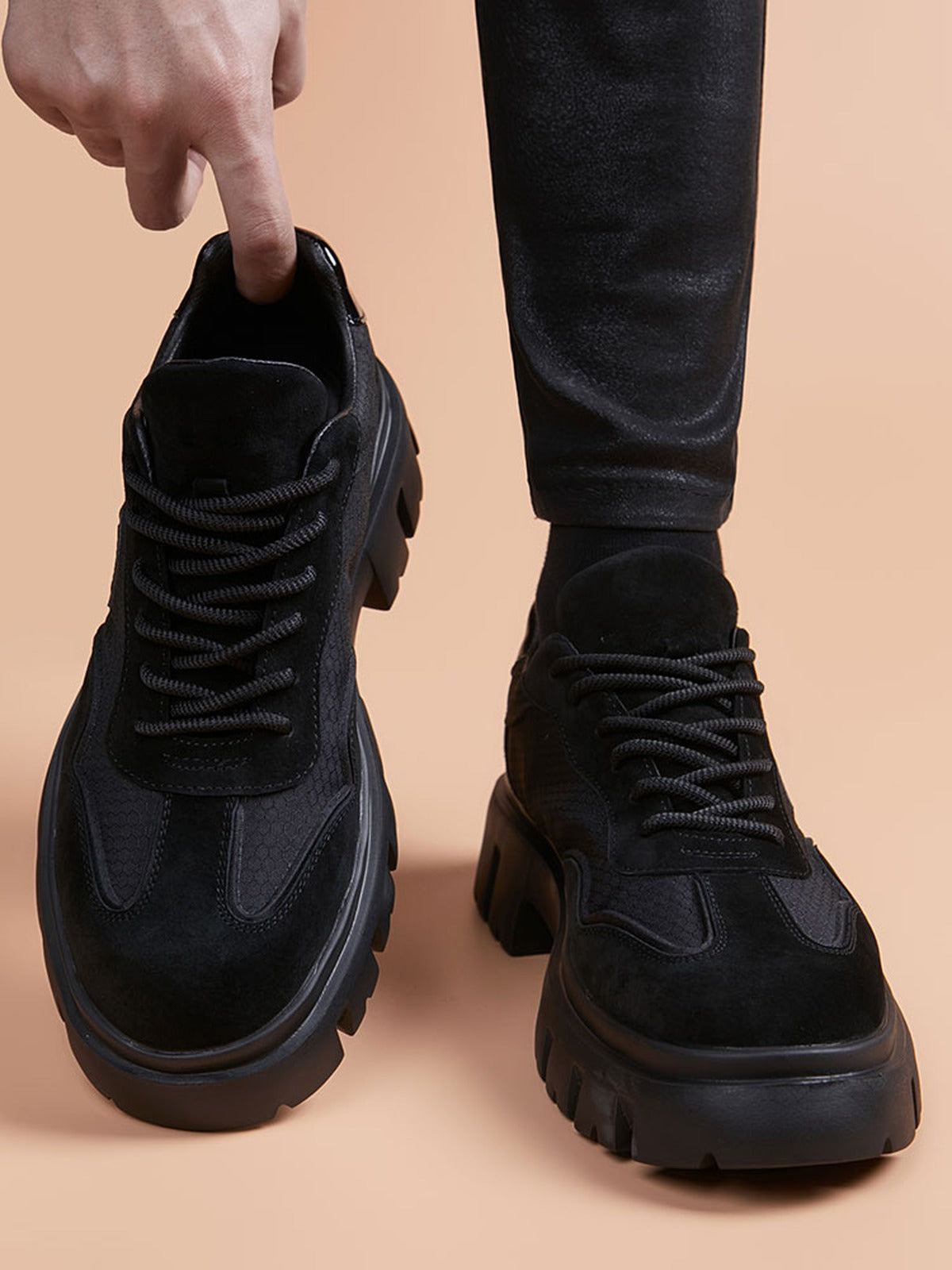 Handcrafted genuine leather shoes product view