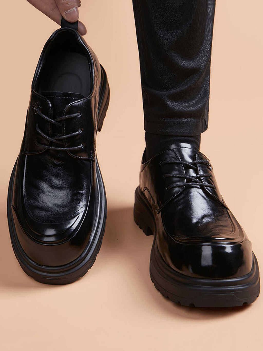 Handcrafted genuine leather shoes product view