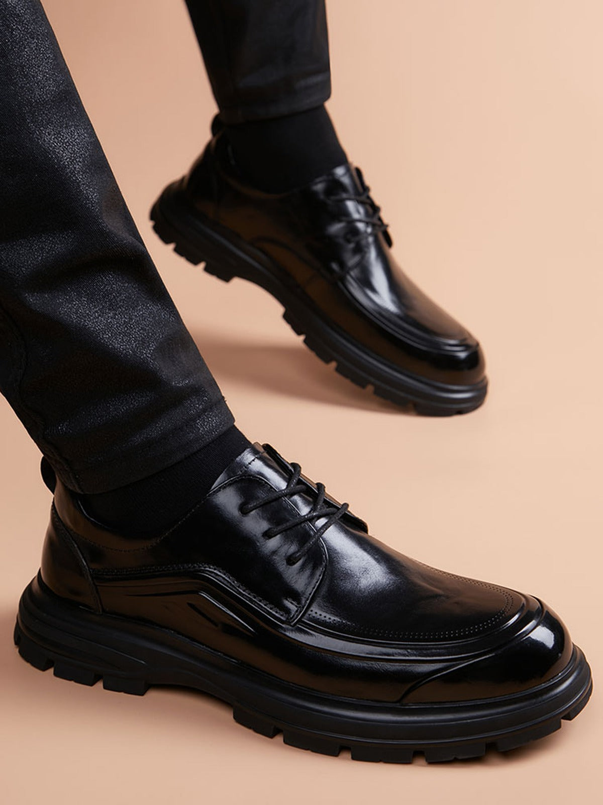 Handcrafted genuine leather shoes product view