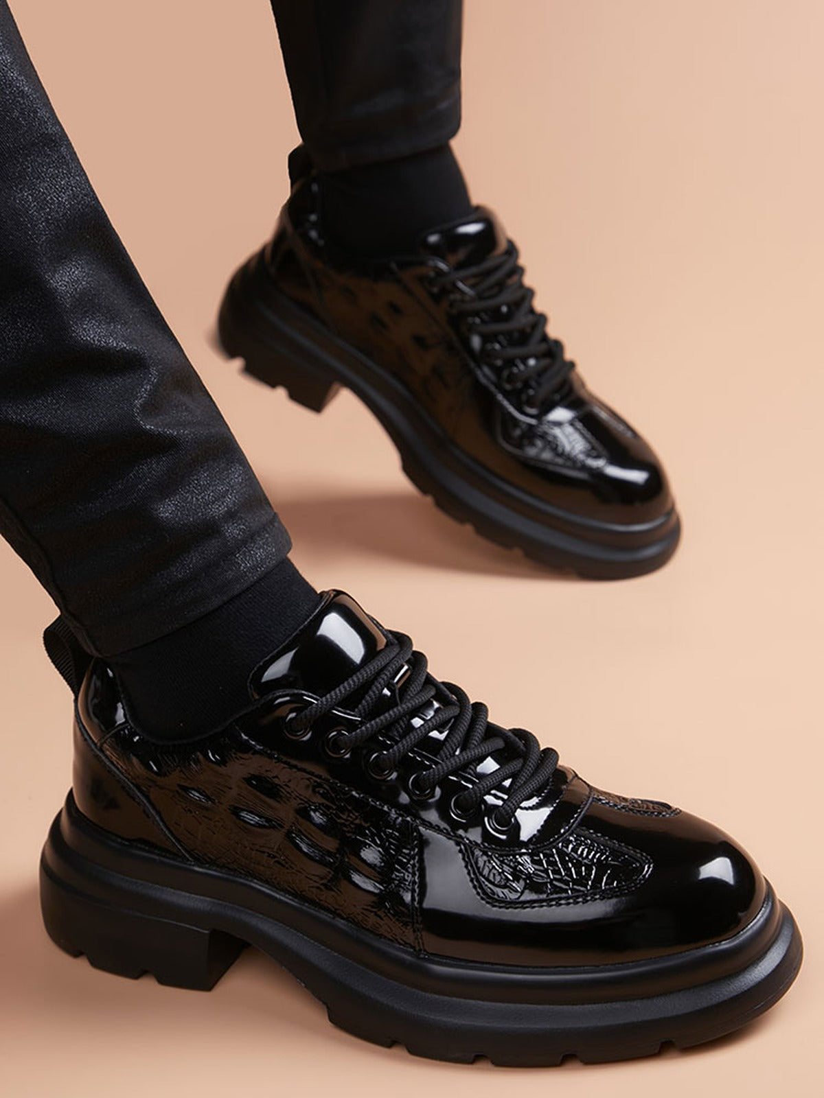 Handcrafted genuine leather shoes product view
