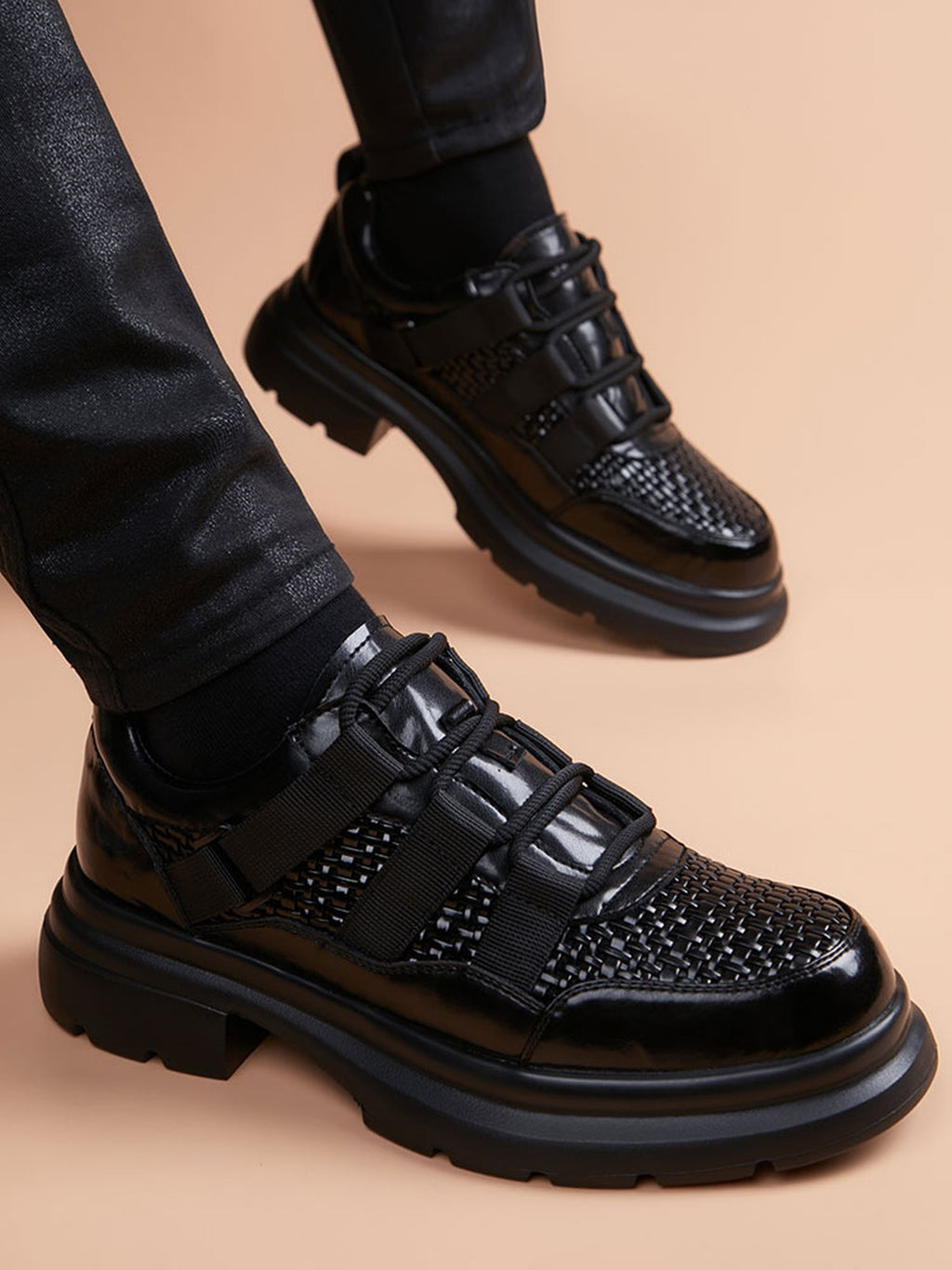 Handcrafted genuine leather shoes product view