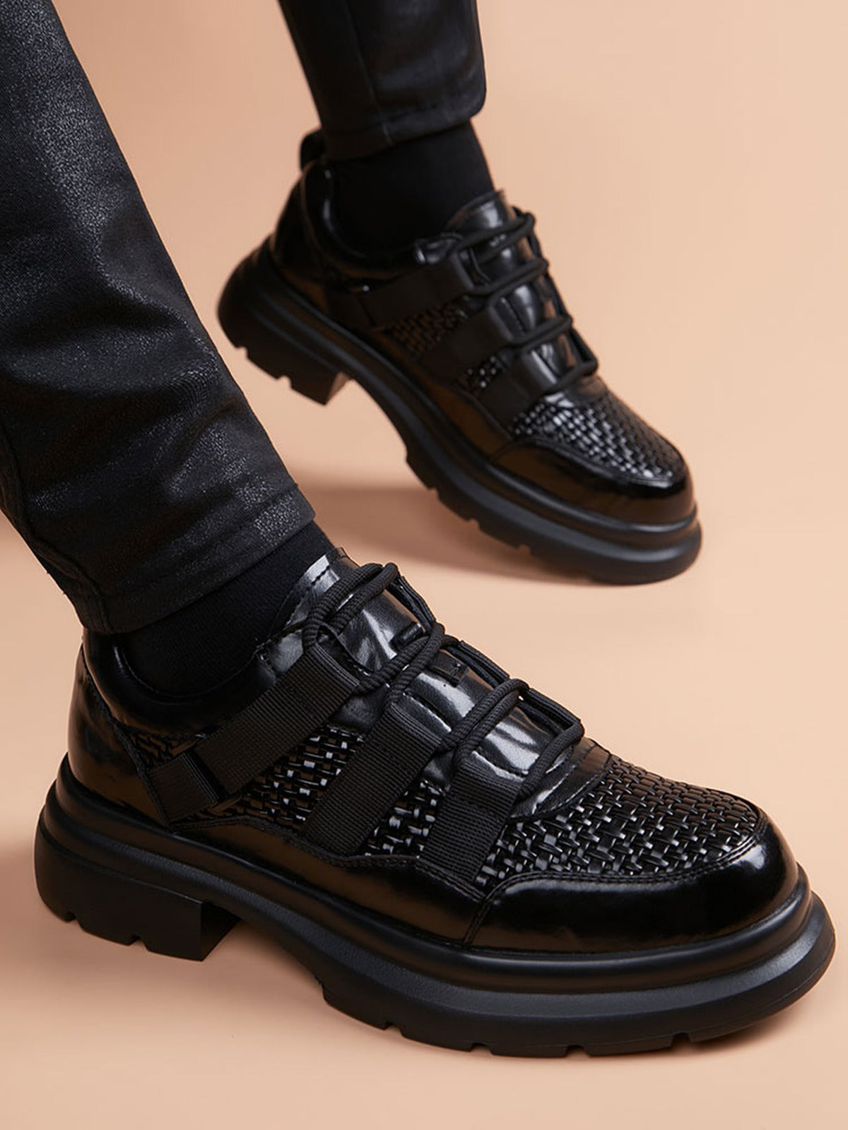 Handcrafted genuine leather shoes product view