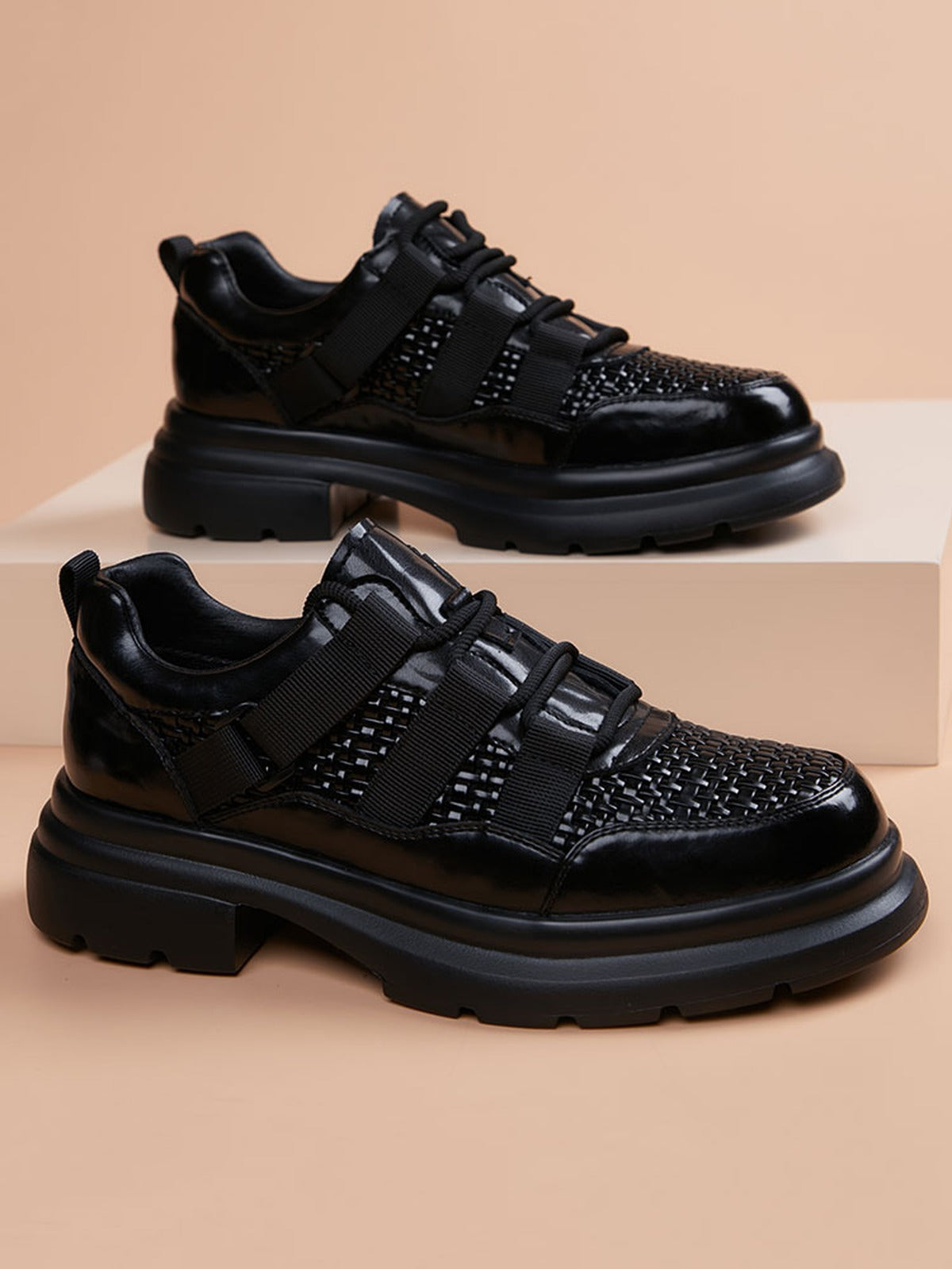 Handcrafted genuine leather shoes product view