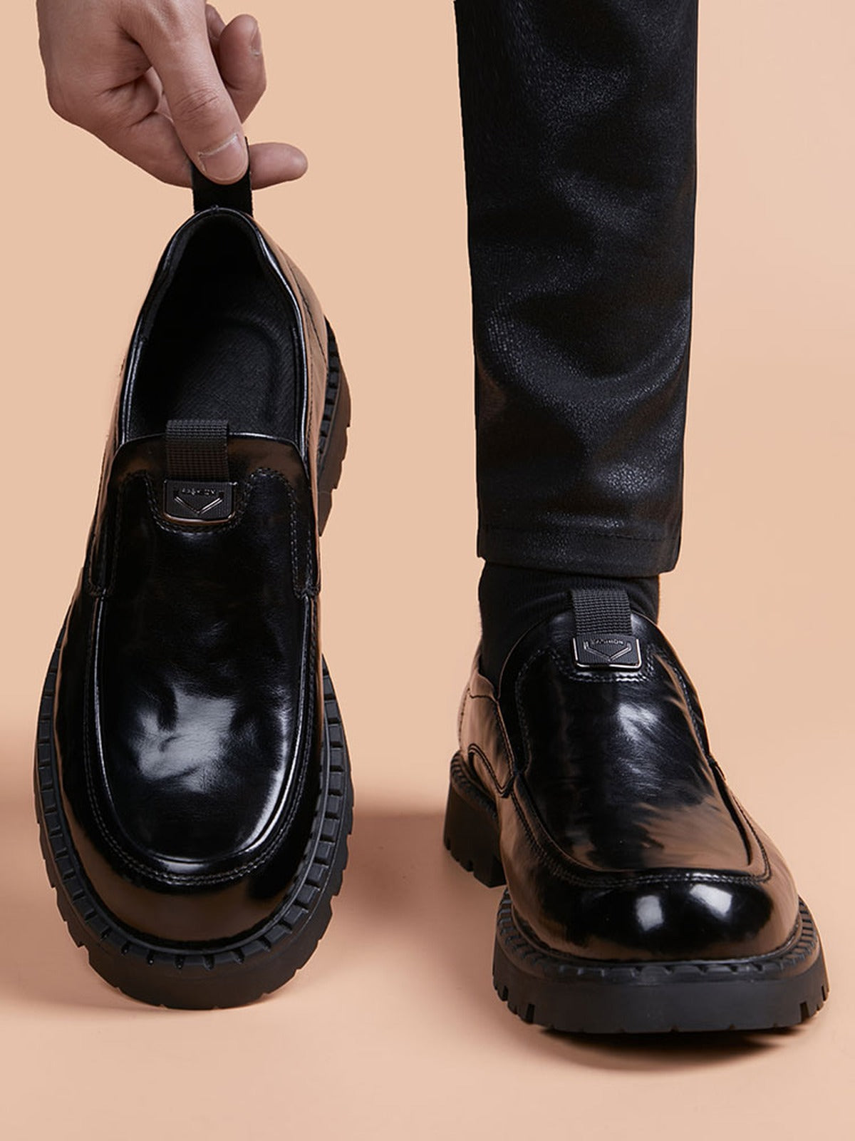 Handcrafted genuine leather shoes product view