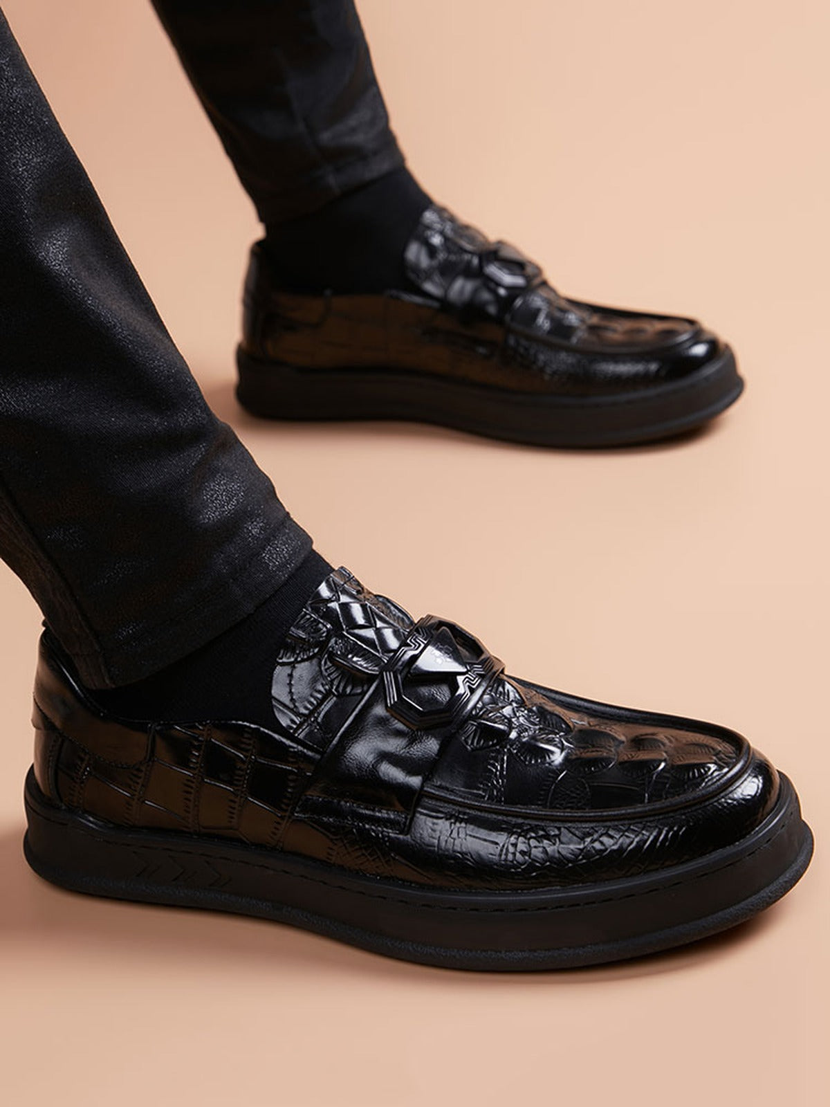 Handcrafted genuine leather shoes product view