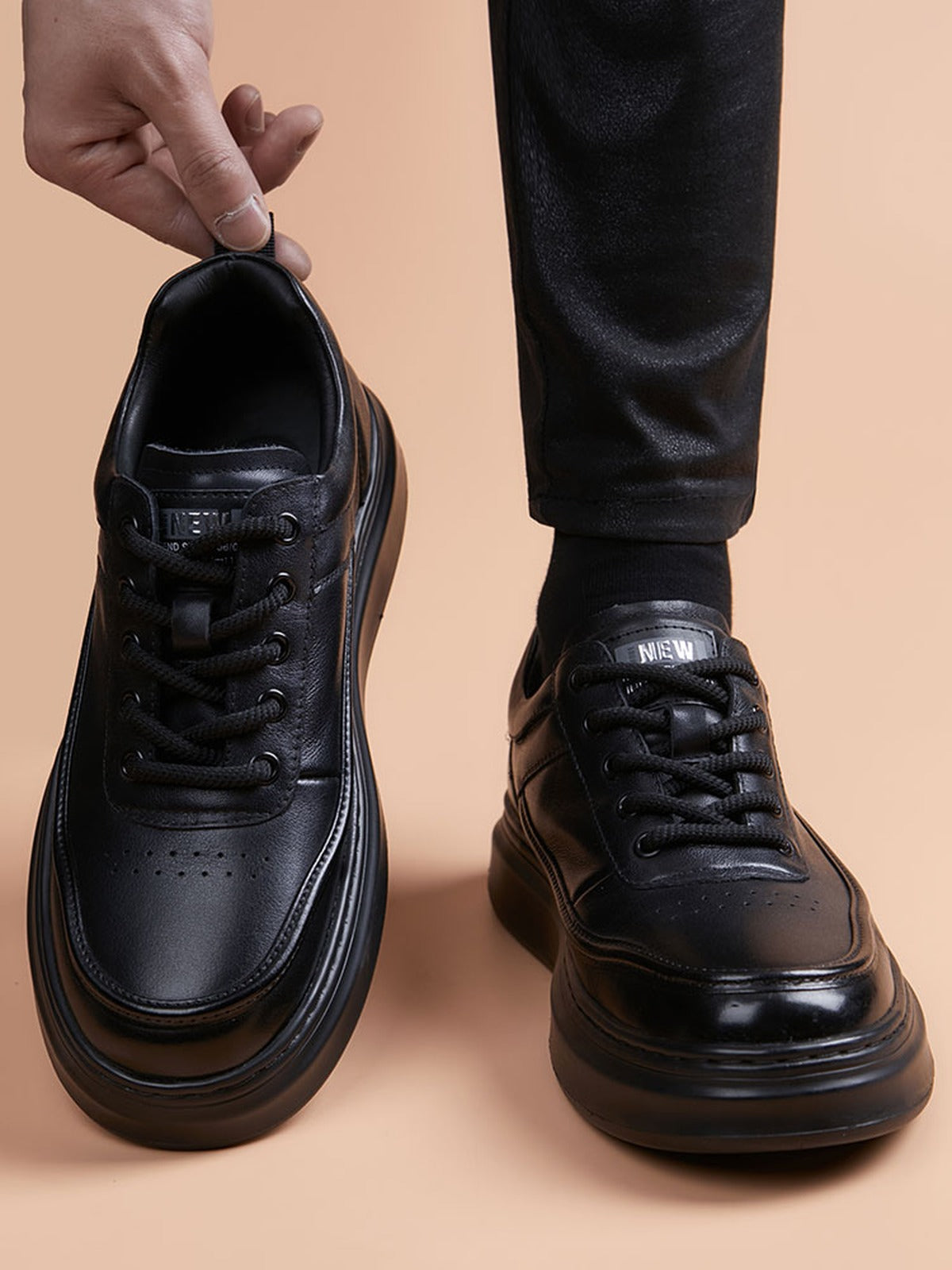 Handcrafted genuine leather shoes product view