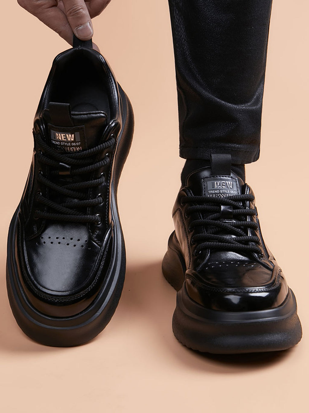Handcrafted genuine leather shoes product view