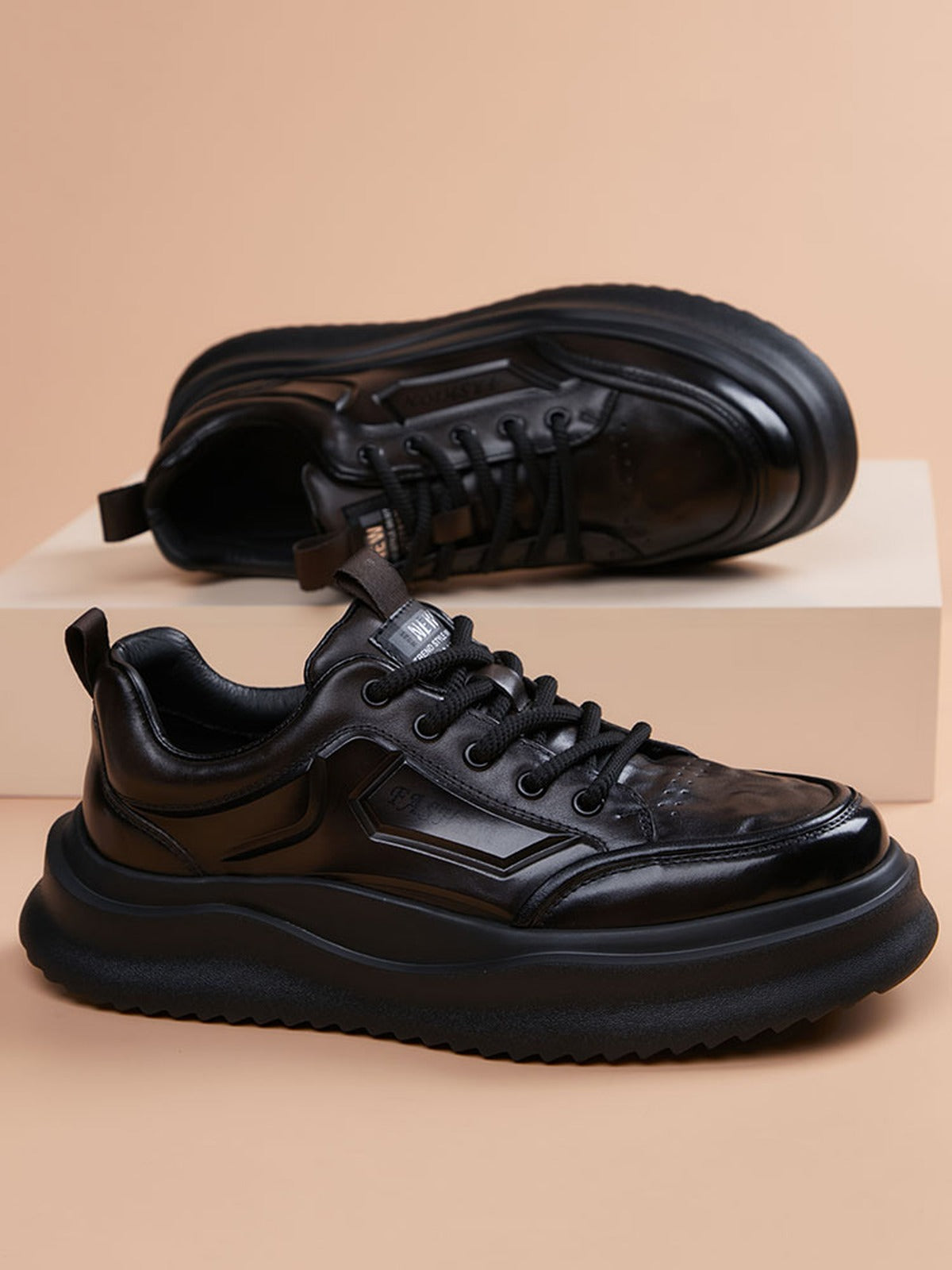 Handcrafted genuine leather shoes product view