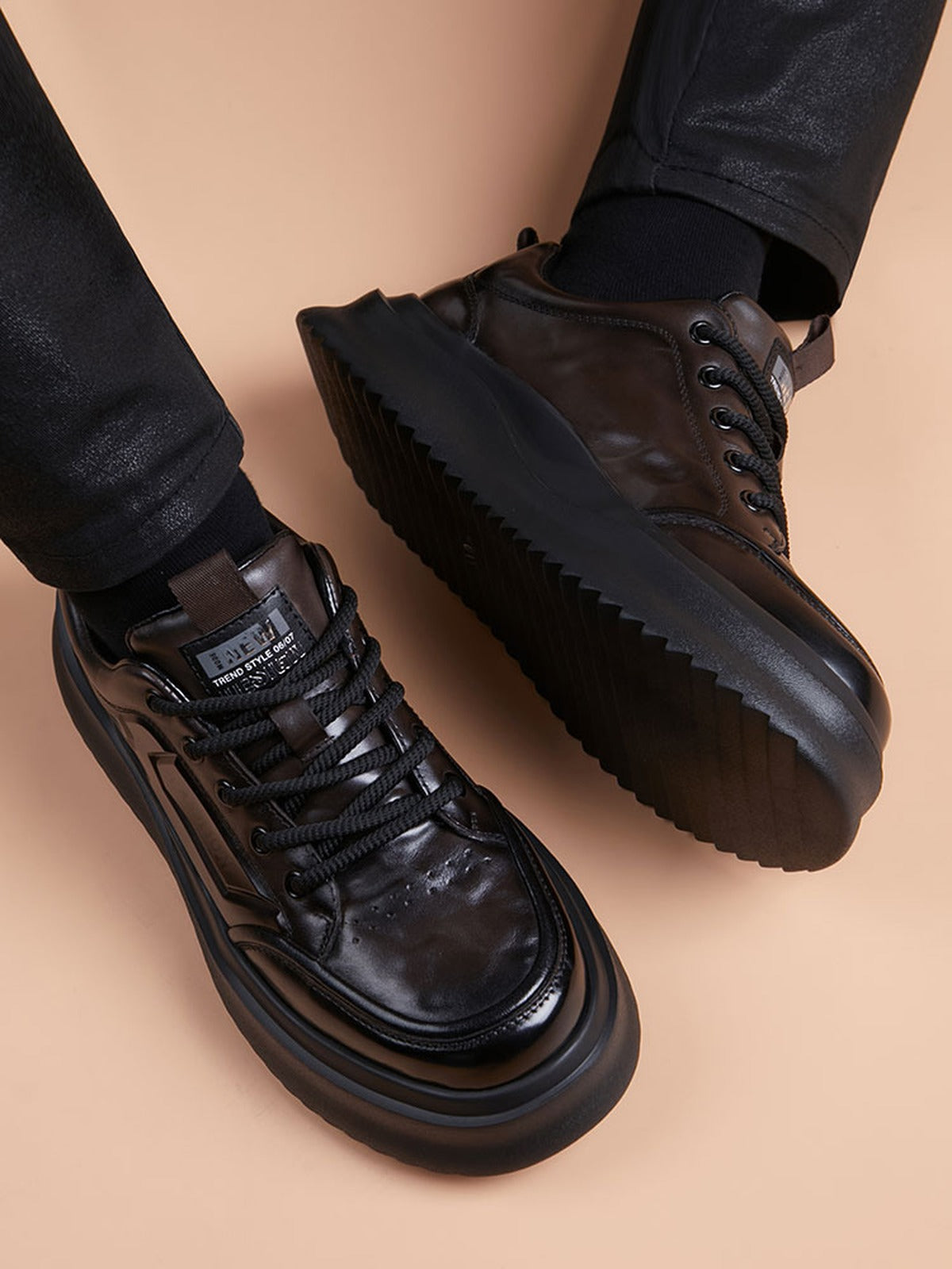 Handcrafted genuine leather shoes product view