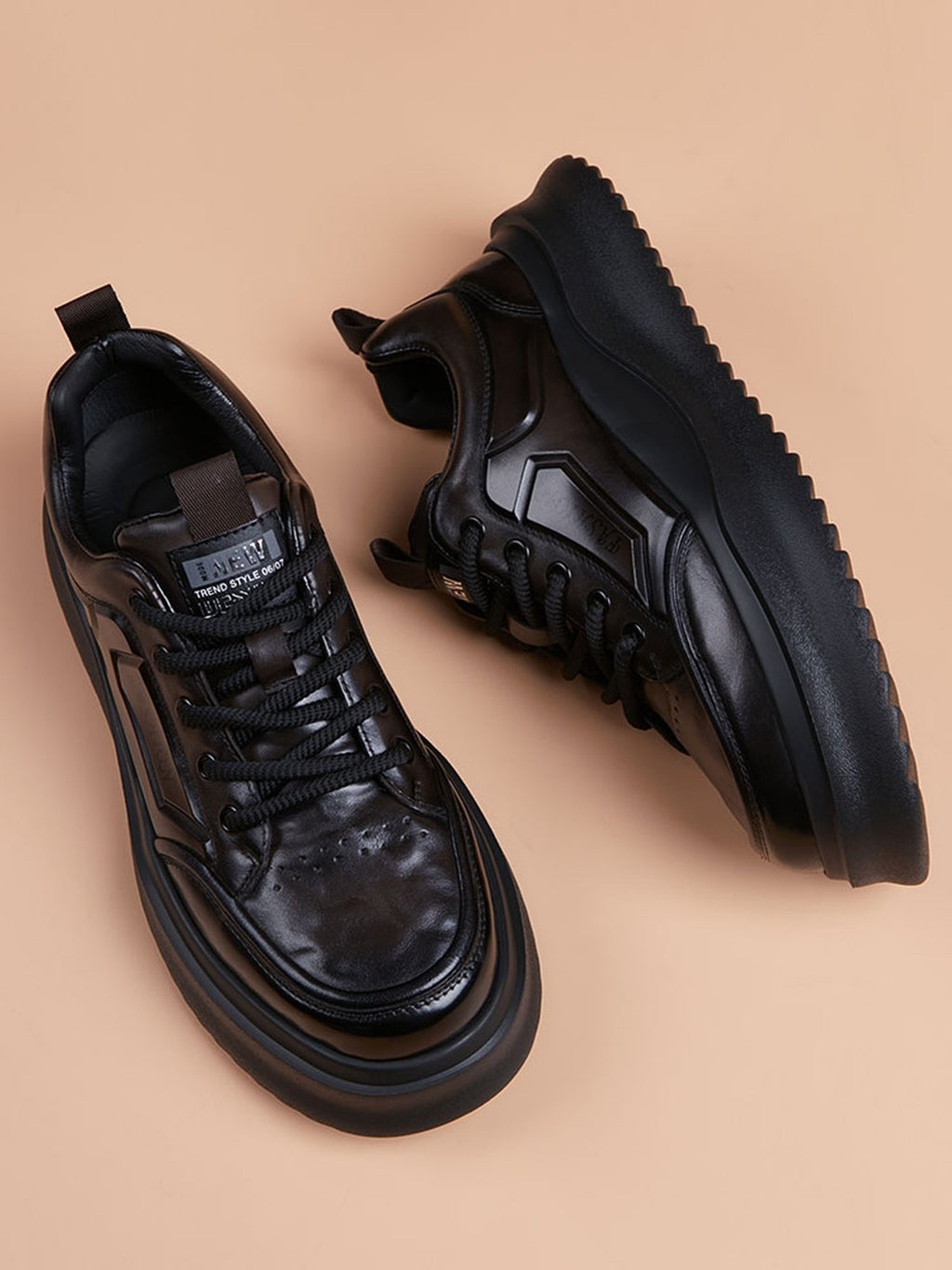 Handcrafted genuine leather shoes product view