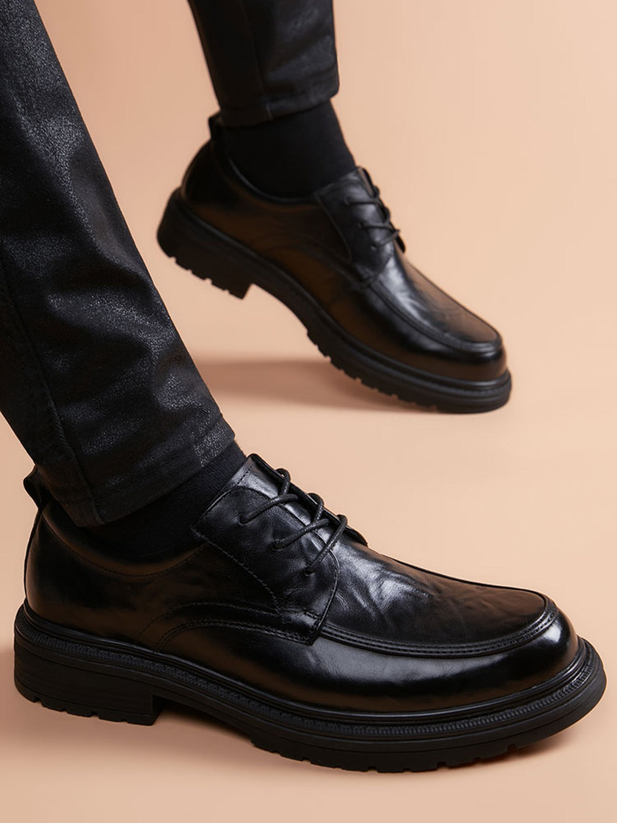Handcrafted genuine leather shoes product view