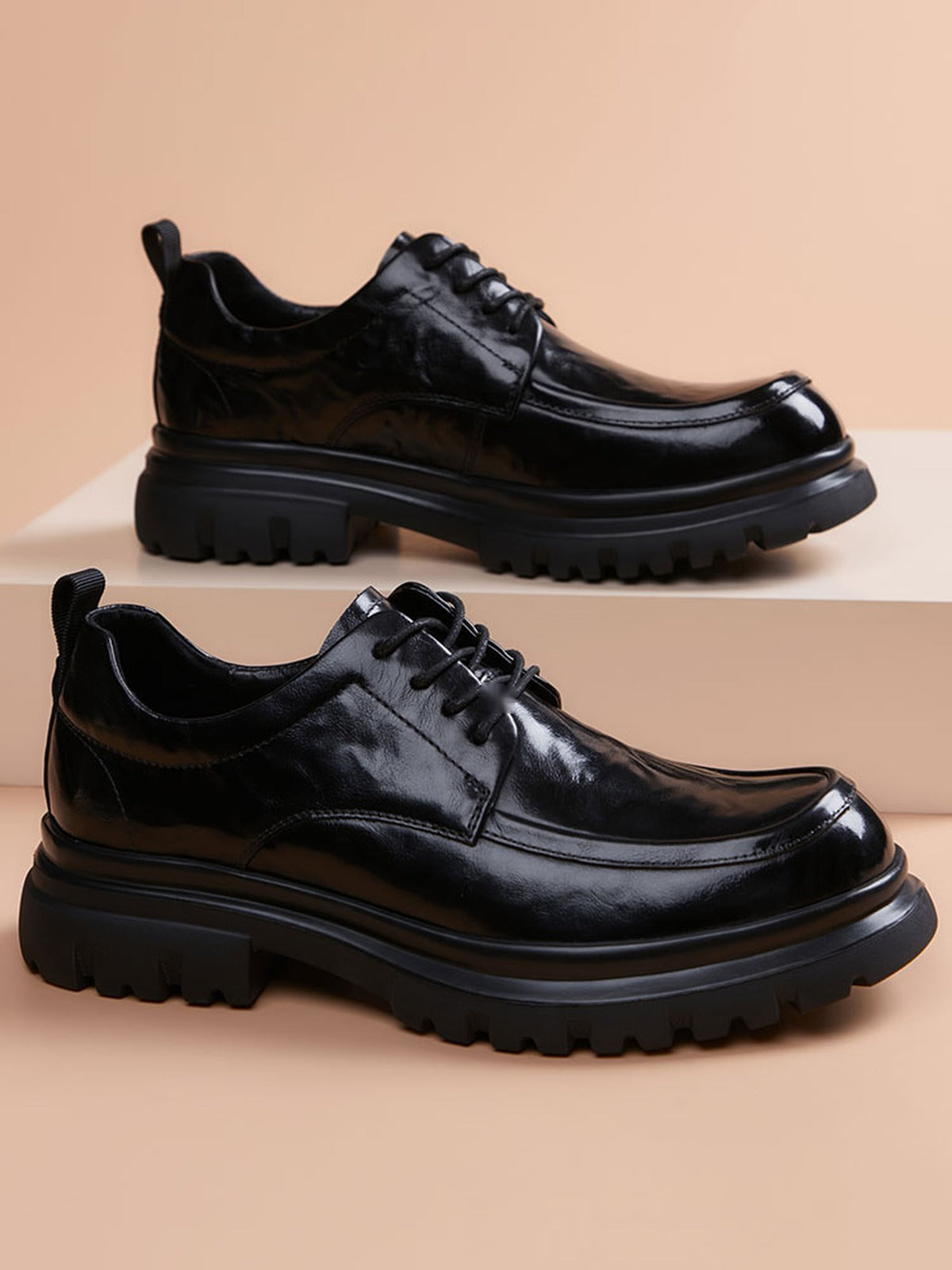 Handcrafted genuine leather shoes product view