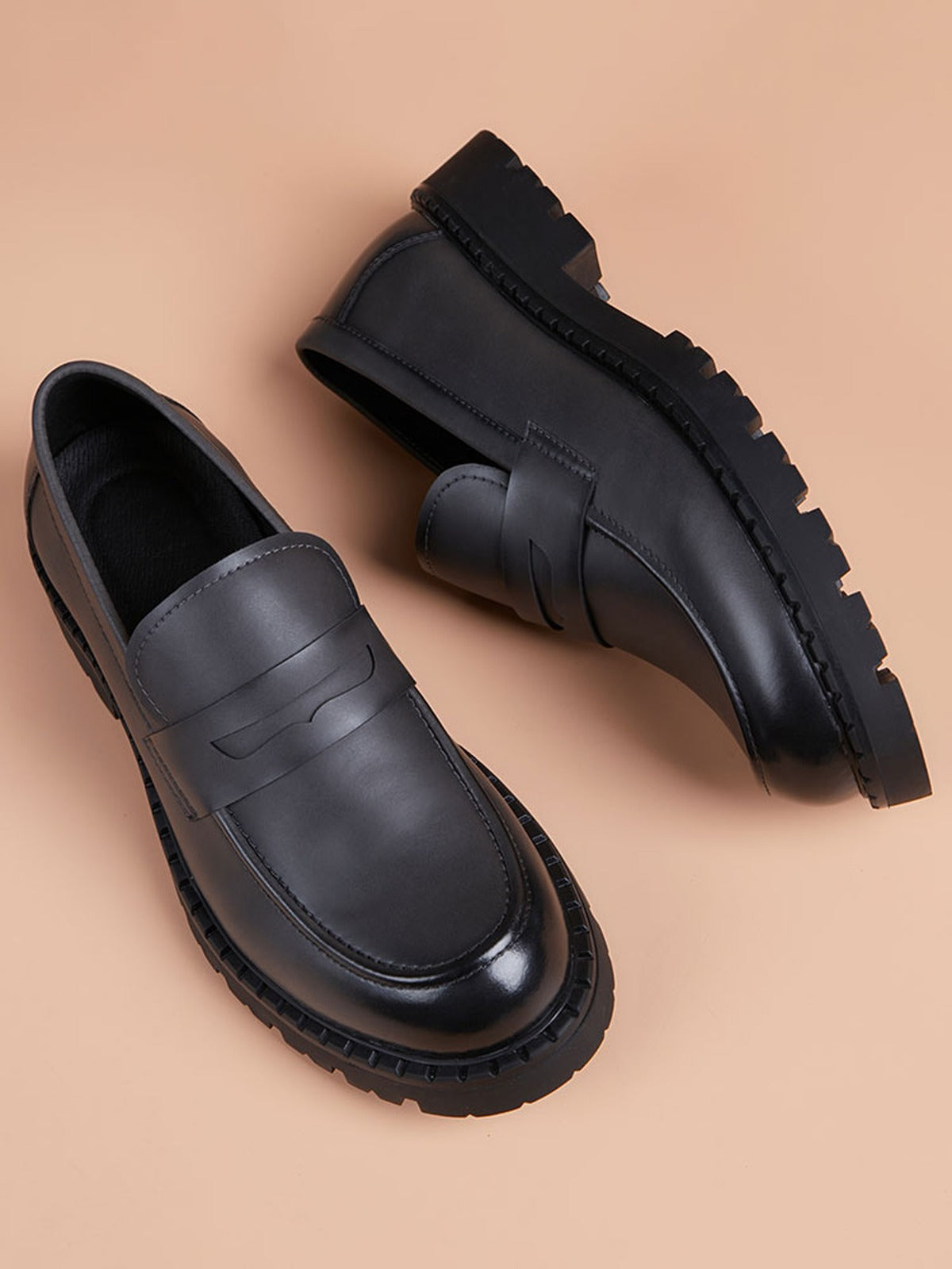 Handcrafted genuine leather shoes product view