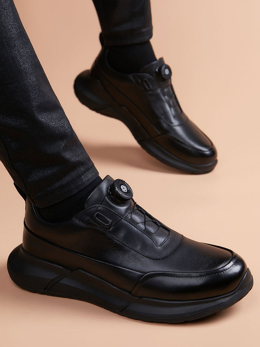 Refined Handcrafted Genuine Leather Men's Dress Shoes for Modern Formalwear