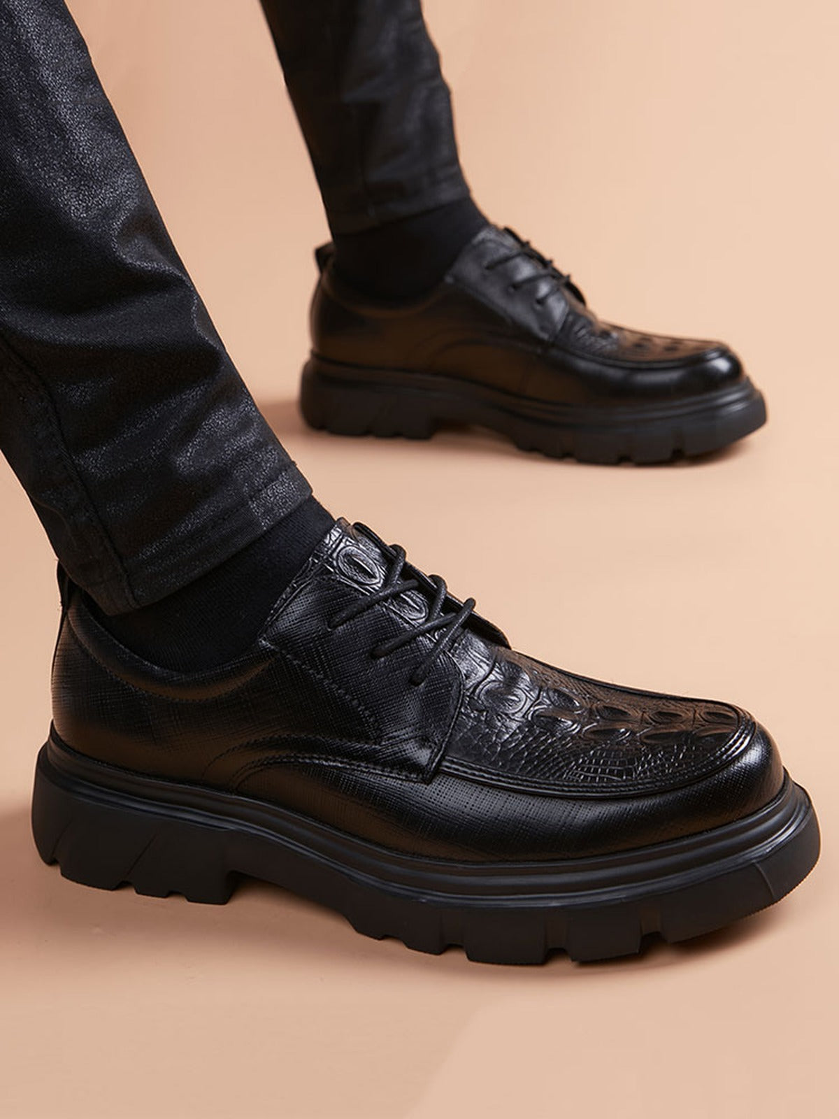 Handcrafted genuine leather shoes product view