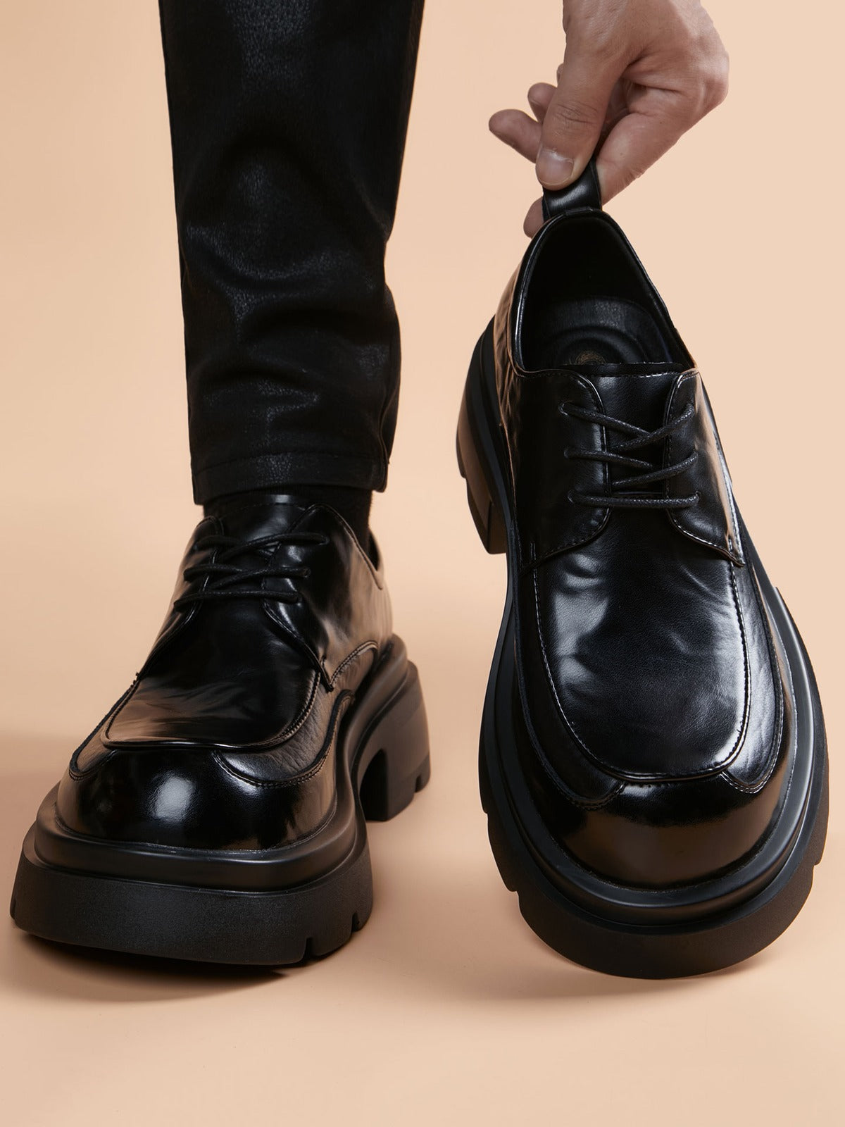Handcrafted genuine leather shoes product view