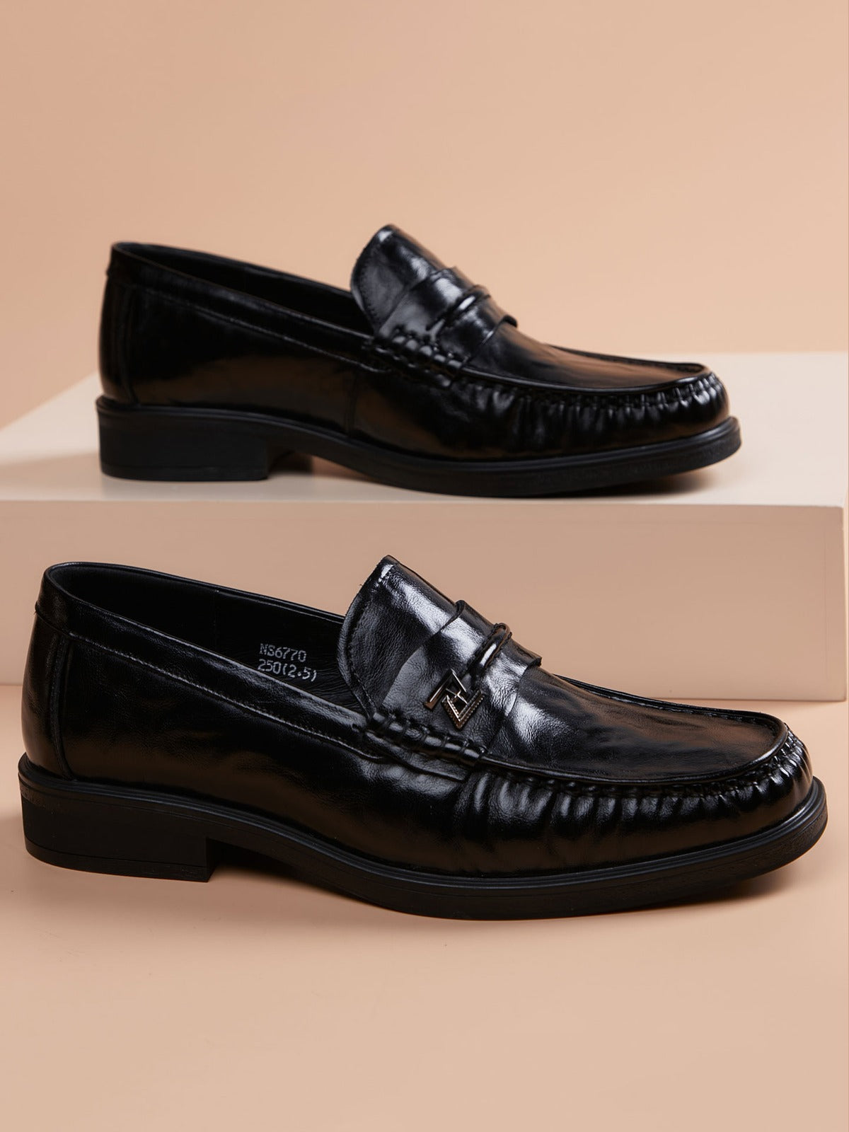 Handcrafted genuine leather shoes product view