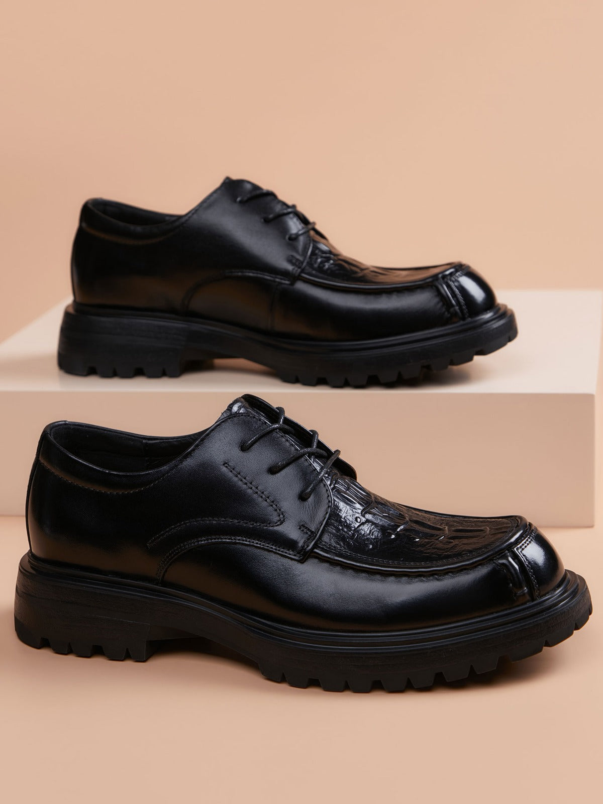 Handcrafted genuine leather shoes product view