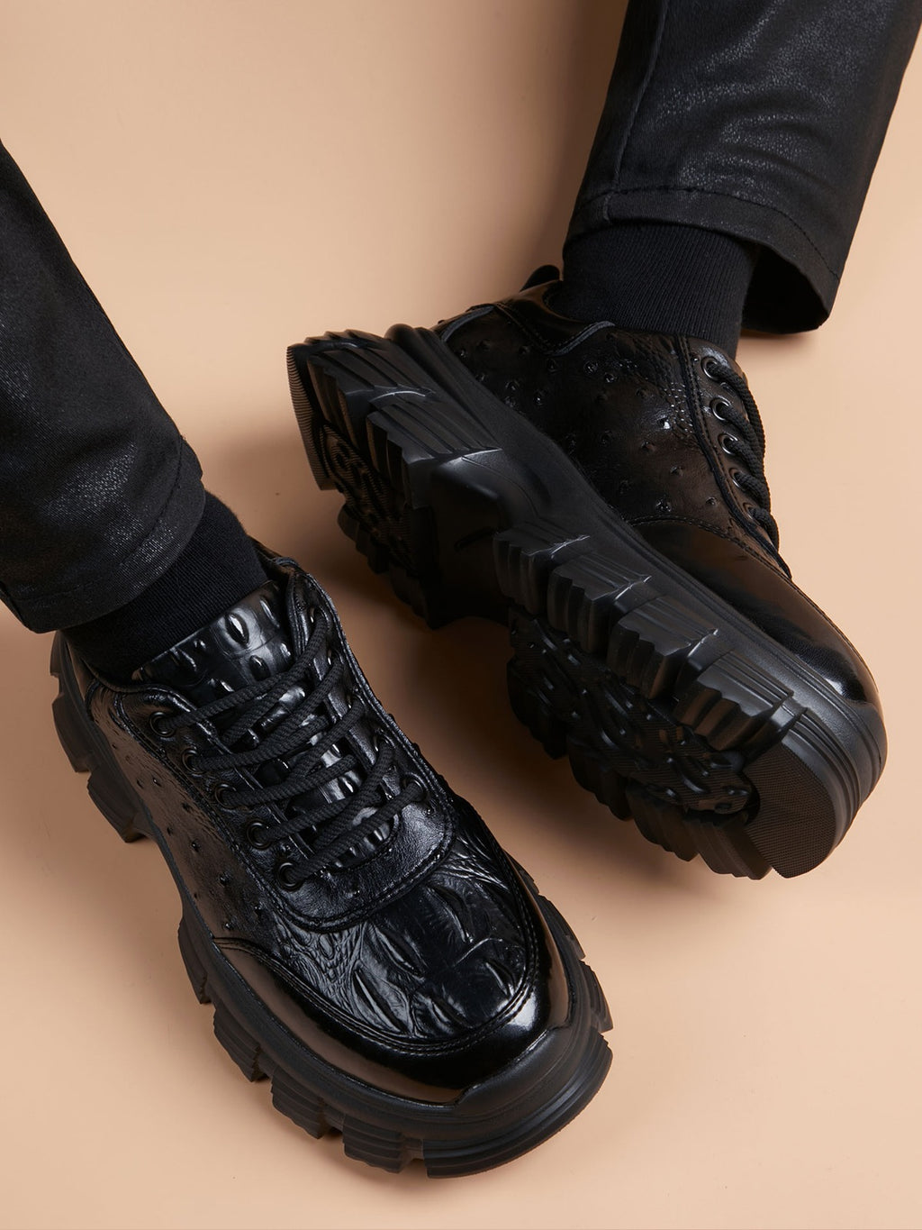 Handcrafted genuine leather shoes product view